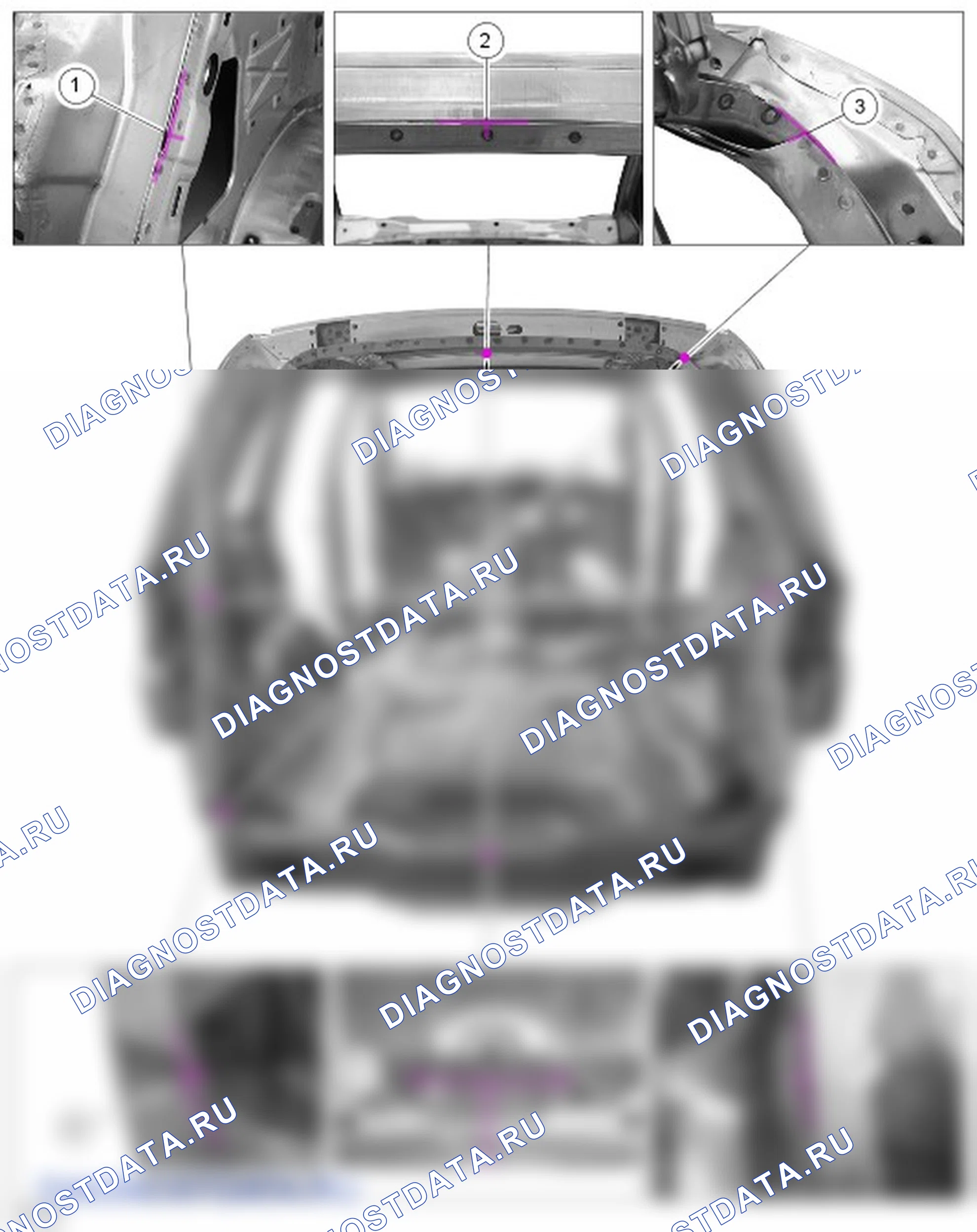 Как проверить зазоры рамы. Ford S-MAX I