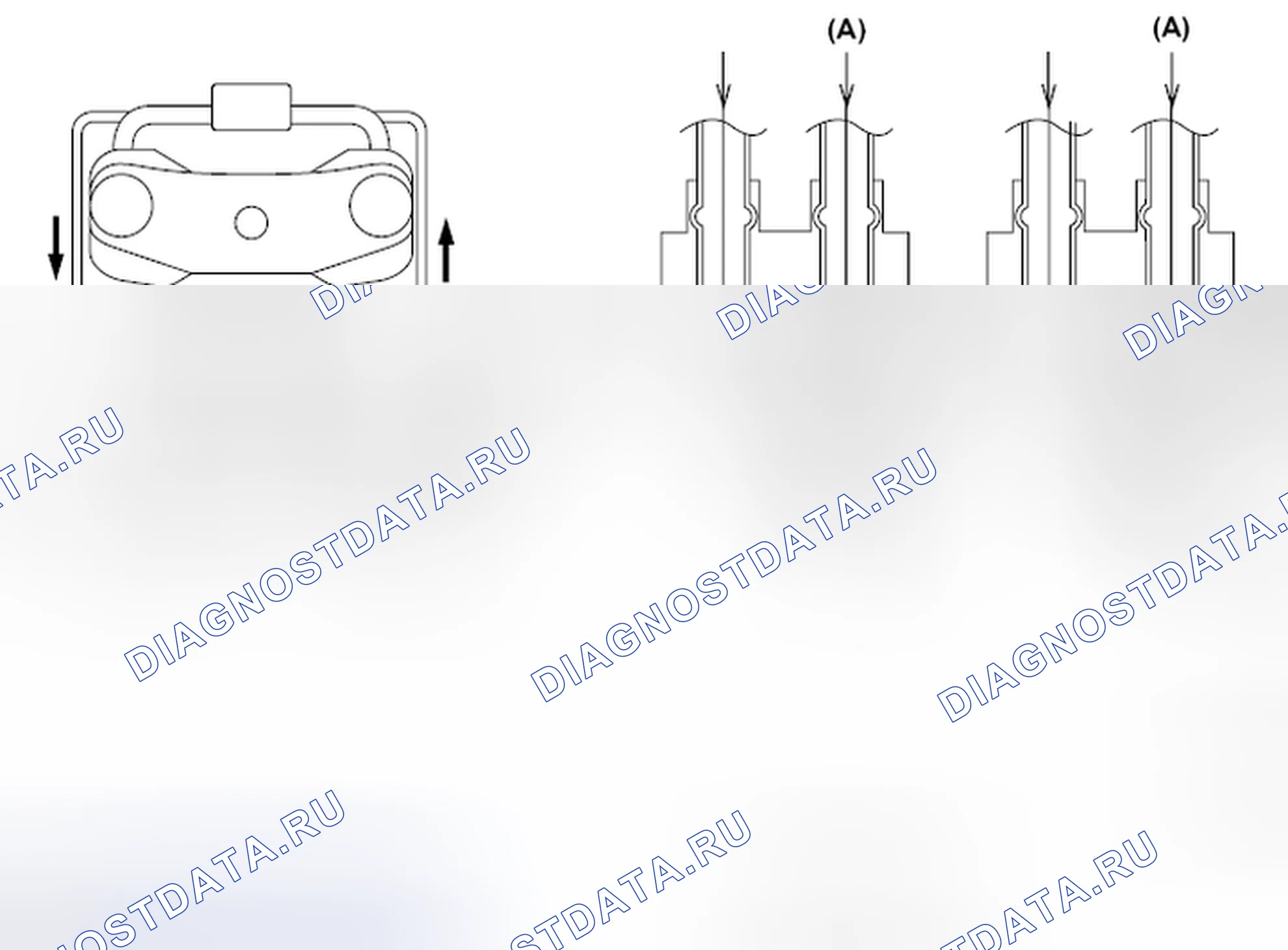 Рис. 444: СТРУЙНЫЙ НАСОС. Subaru Outback BR
