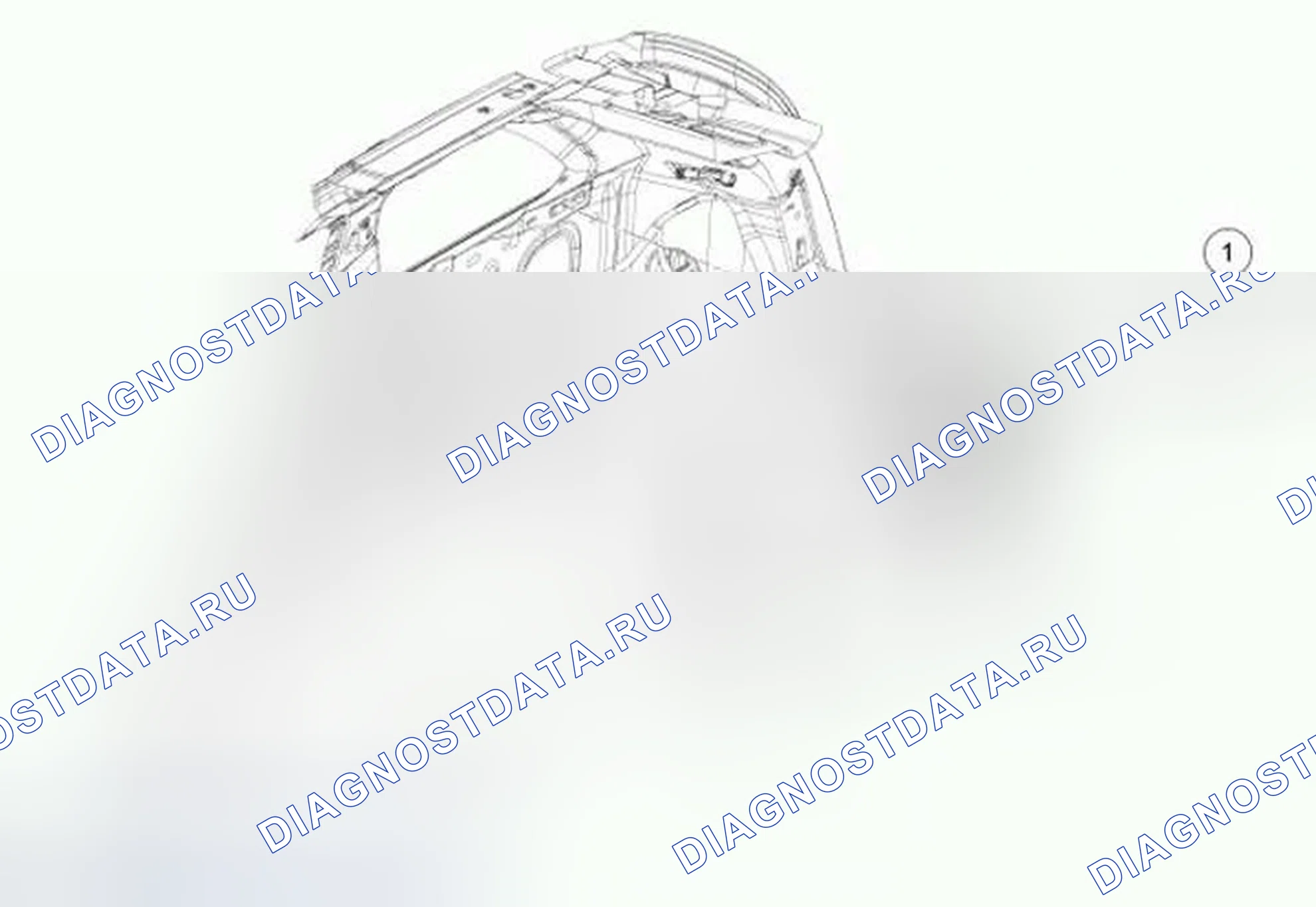 Рис. 69: Ребро. Ford Edge I рестайлинг
