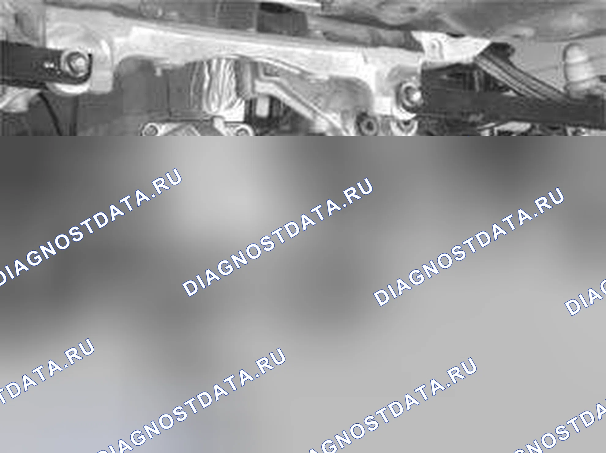 Рис. 241: Спуск конечного привода. Volvo V70 II