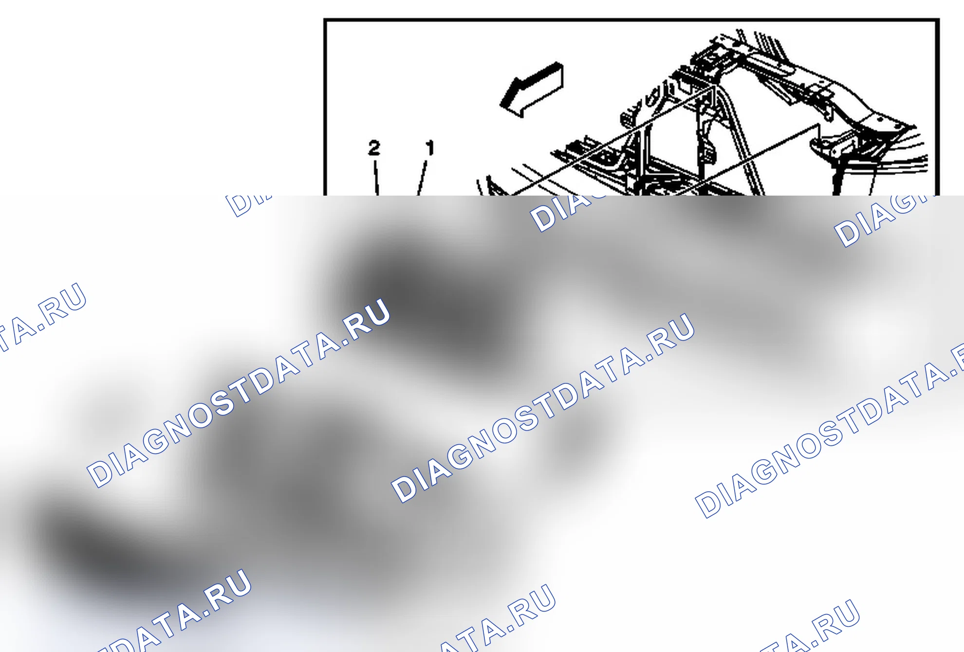 Рис. 22: Замена радиаторной решетки (Chevrolet). Chevrolet Silverado 3500 HD 