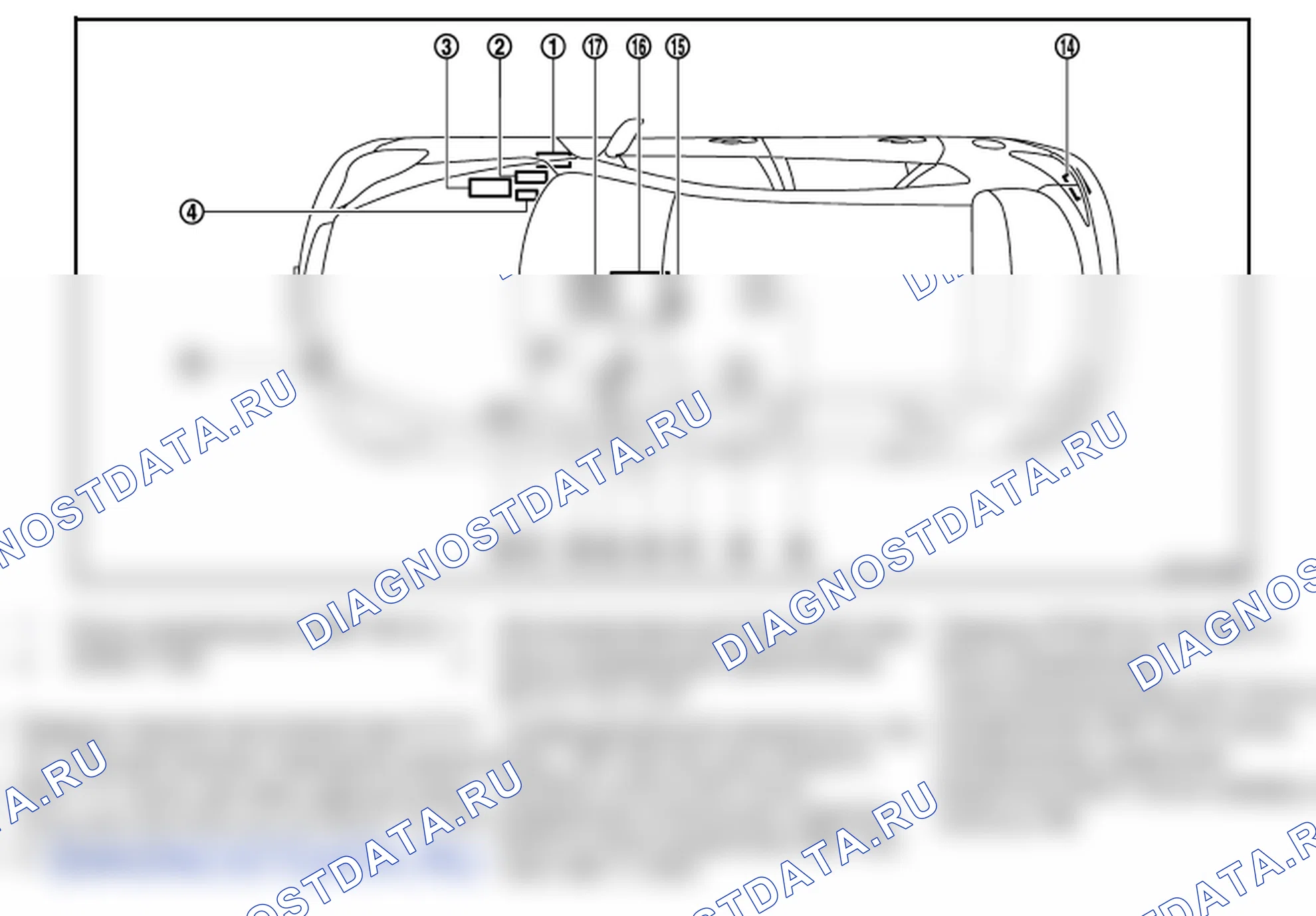 Рис. 27: Расположение компонентов. Infiniti EX35 I