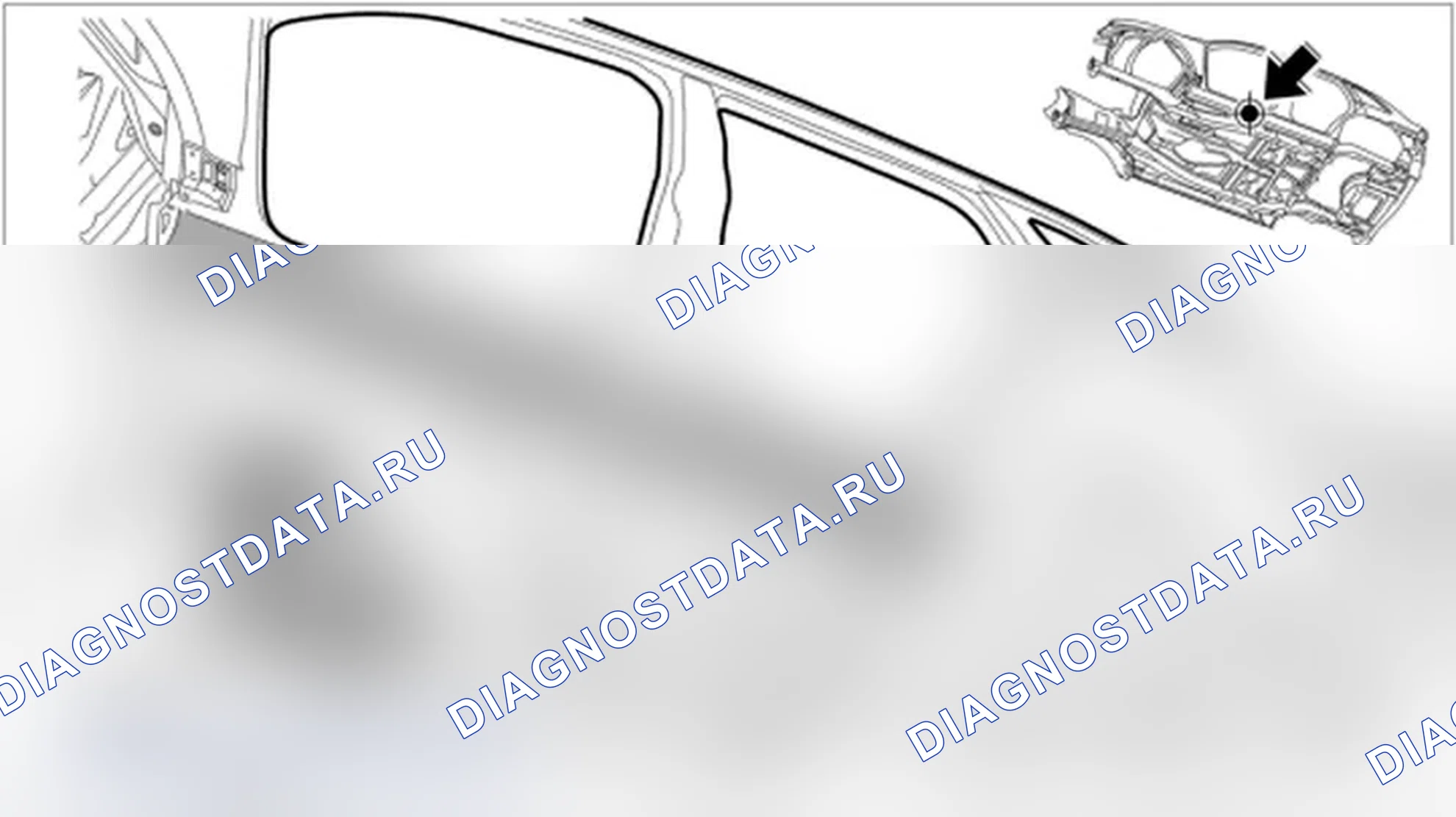 Рис. 235: Нижний лонжерон. Porsche Cayenne Turbo I рестайлинг