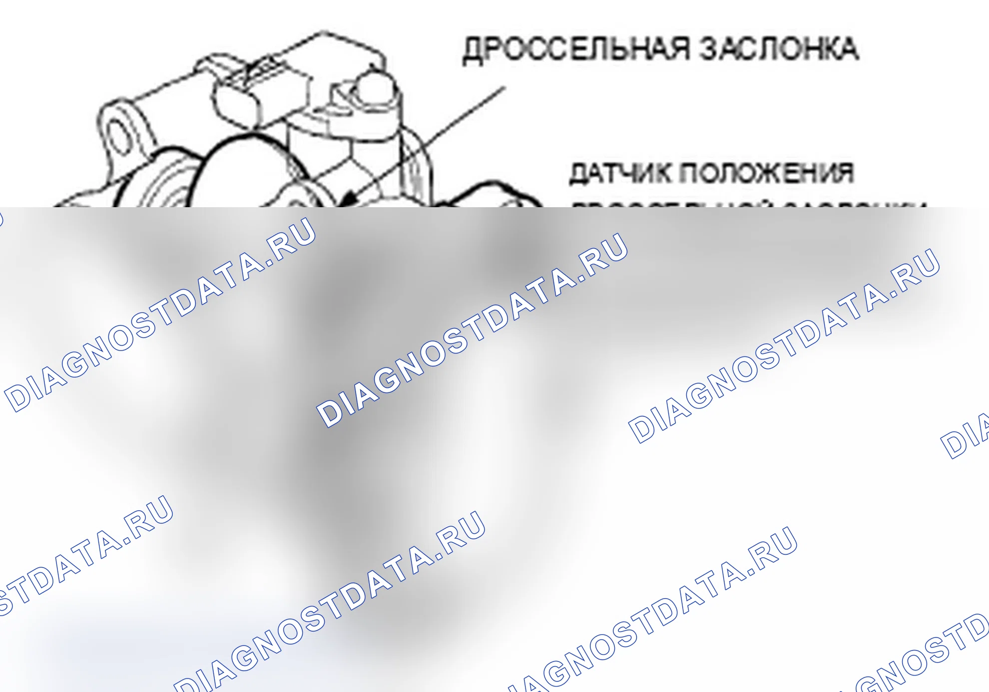 Рис. 33: Корпус дроссельной заслонки. Acura RL II