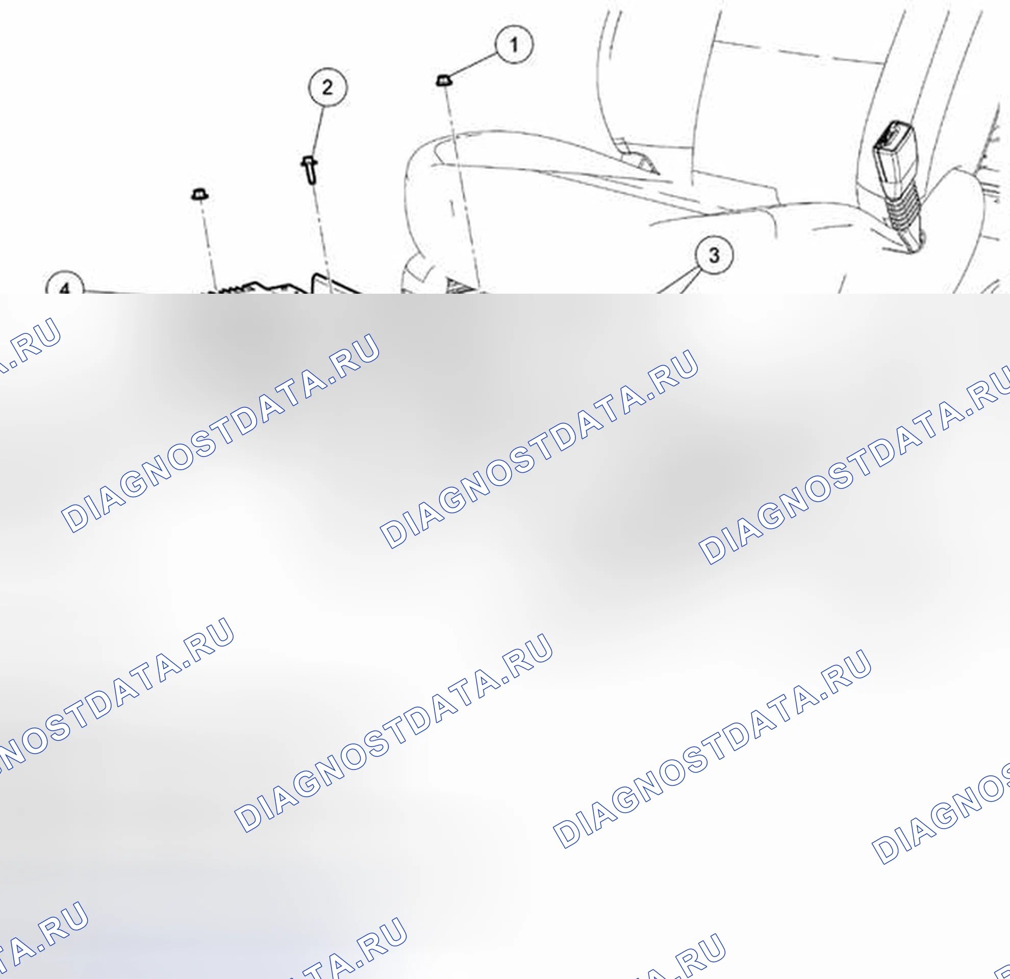 Рис. 47: СНЯТИЕ / УСТАНОВКА УСИЛИТЕЛЯ ЗВУКА. Mazda Tribute II