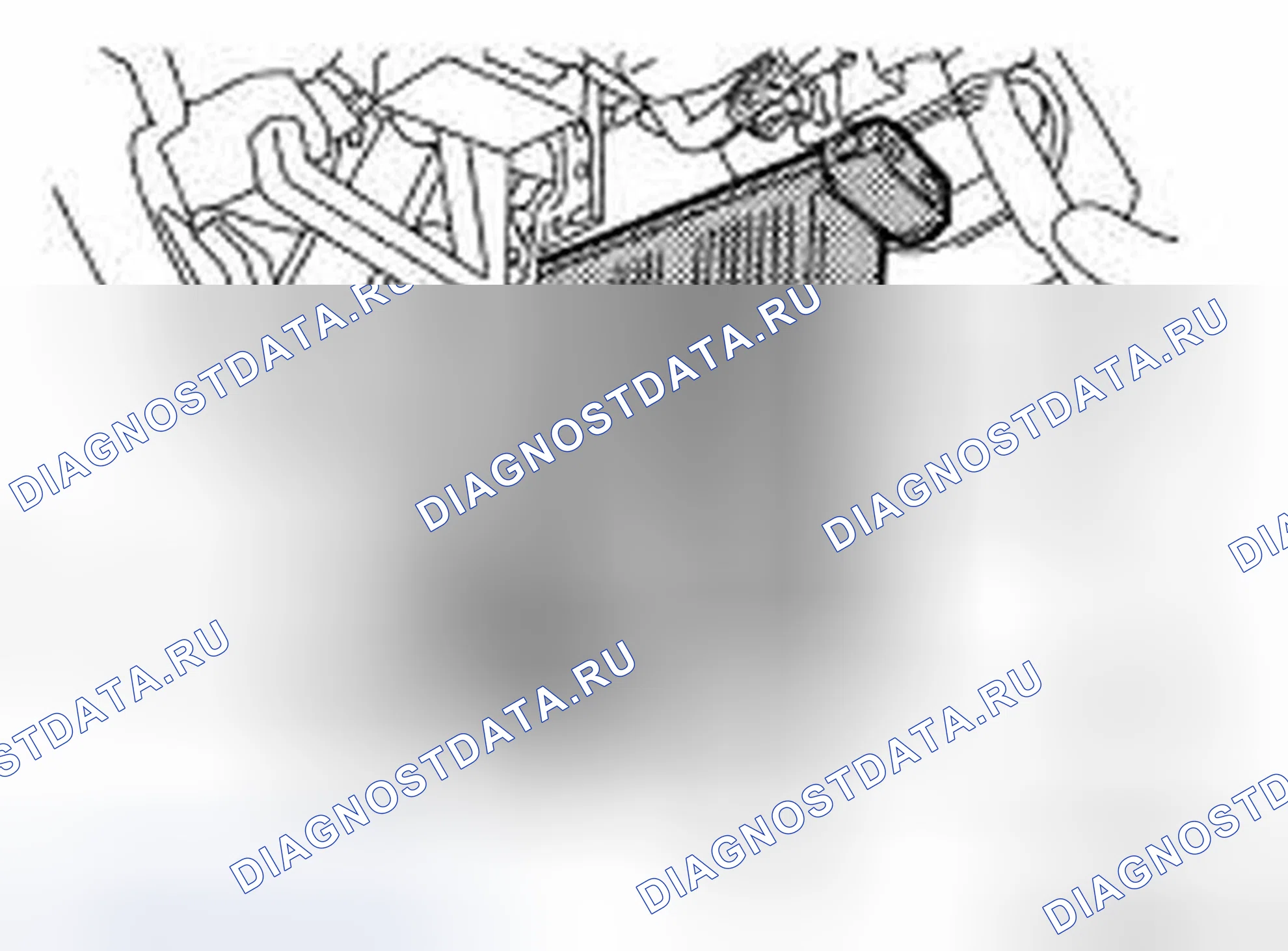 Рис. 155: ДЕМОНТАЖ. Infiniti FX35 II рестайлинг