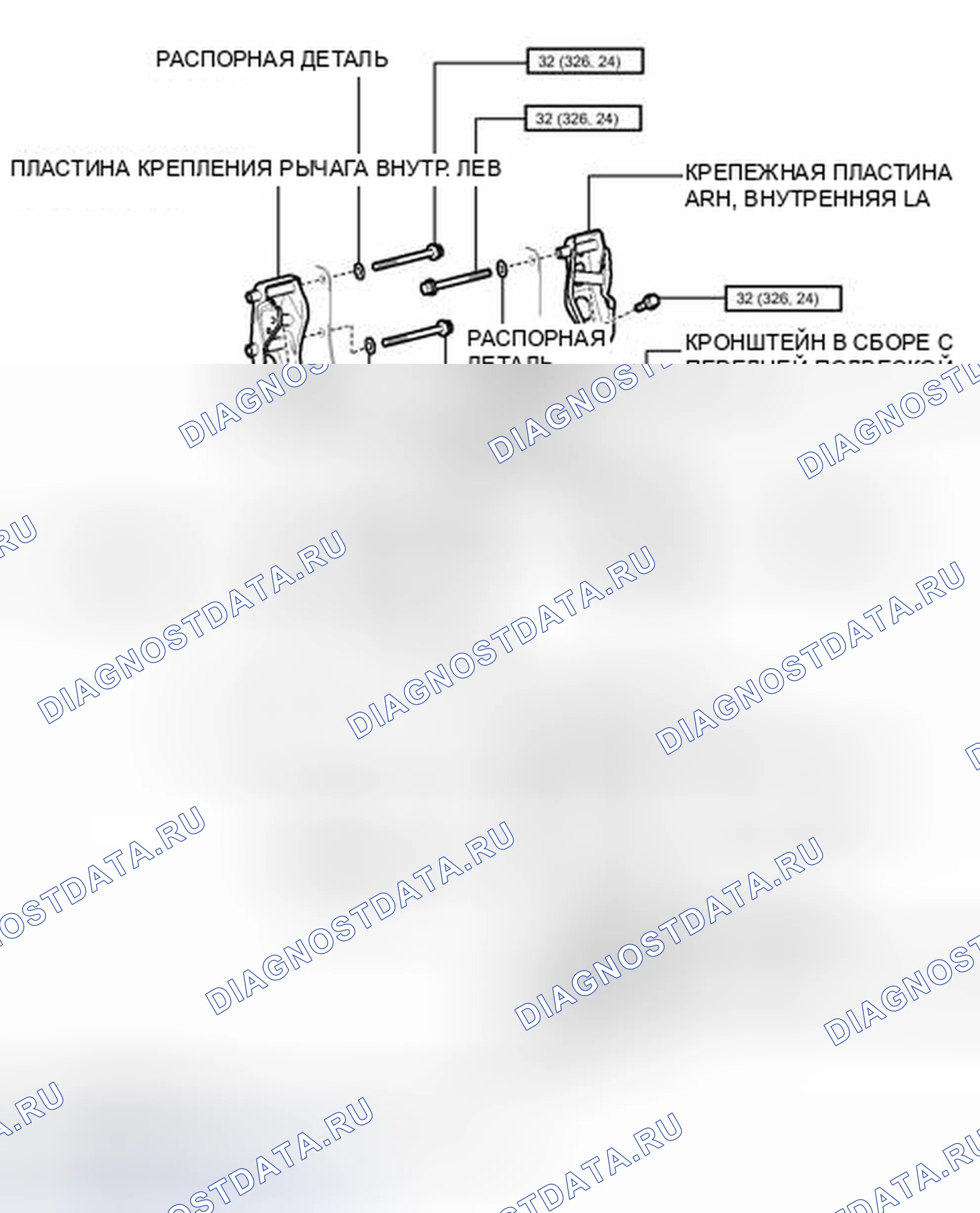 Рис. 85: ИЛЛЮСТРАЦИЯ. Honda Accord IV