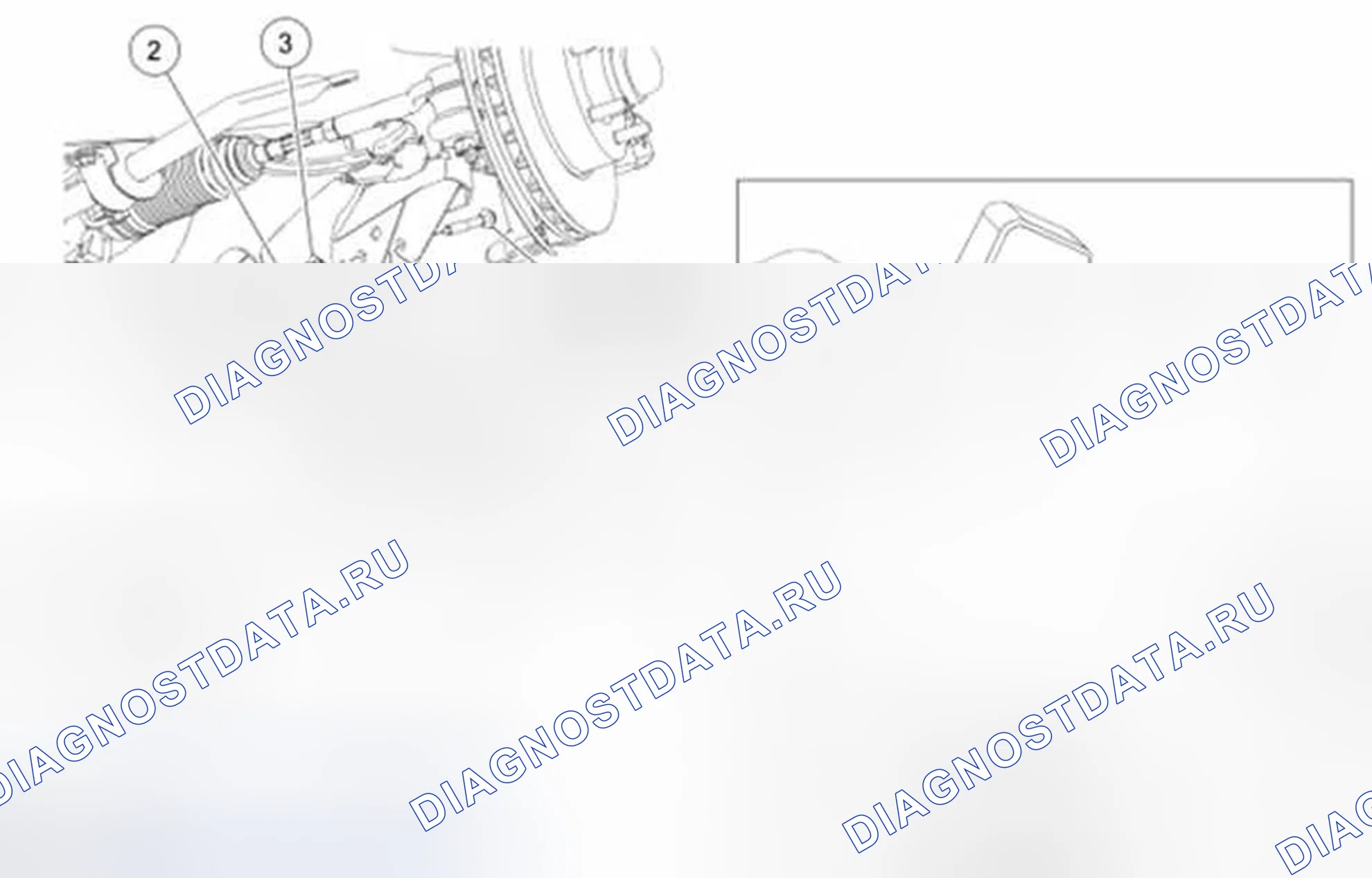 Рис. 56: Нижний рычаг - подвеска с цилиндрической пружиной. Ford Ranger II рестайлинг