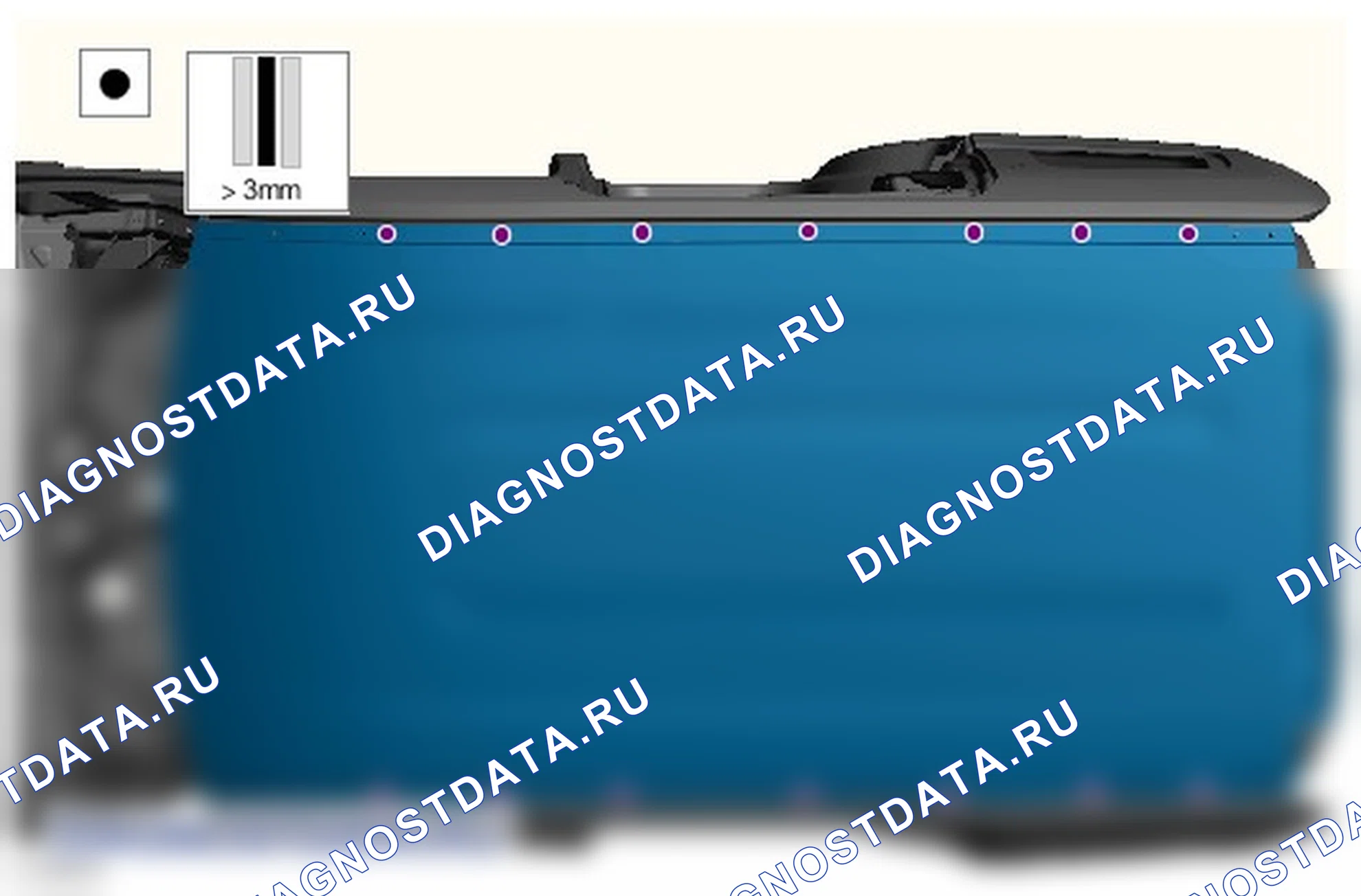 Как снять и установить панель крыши. Ford Tourneo Courier I