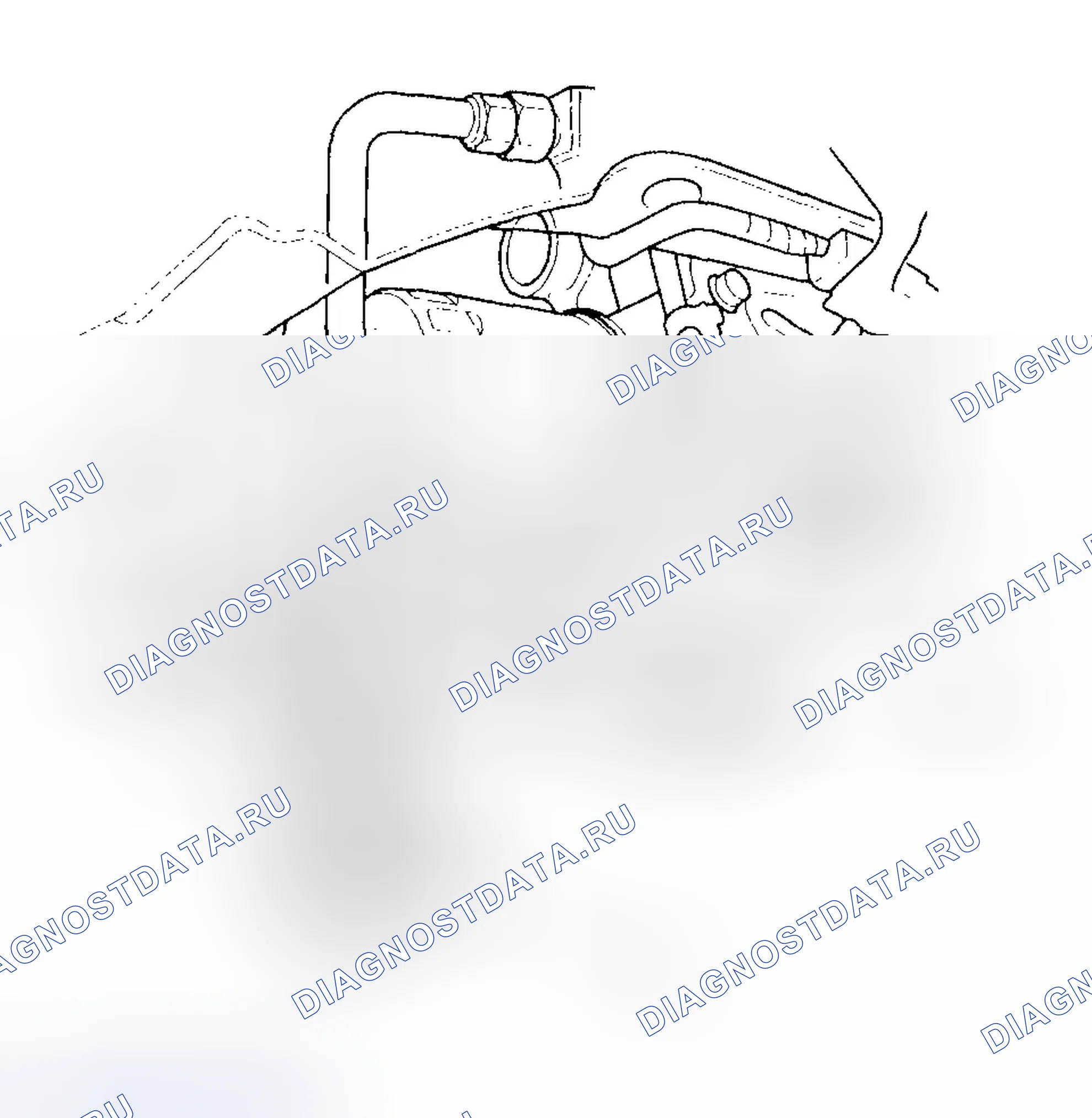 Рис. 4: Опрессовка масла. Honda CR-V II