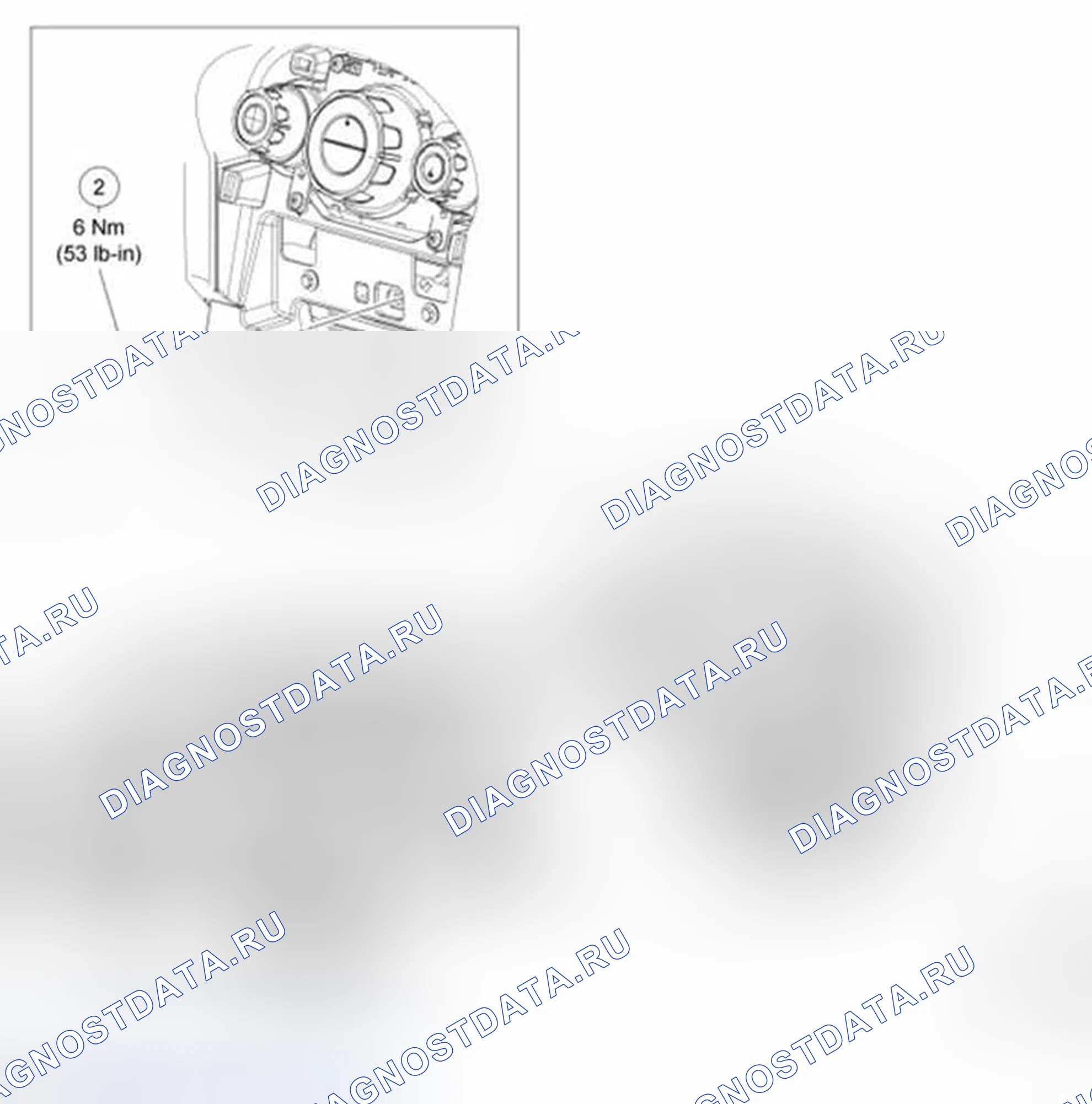 Рис. 22: Корпус активной зоны нагревателя и испарителя. Ford Fiesta Mk6