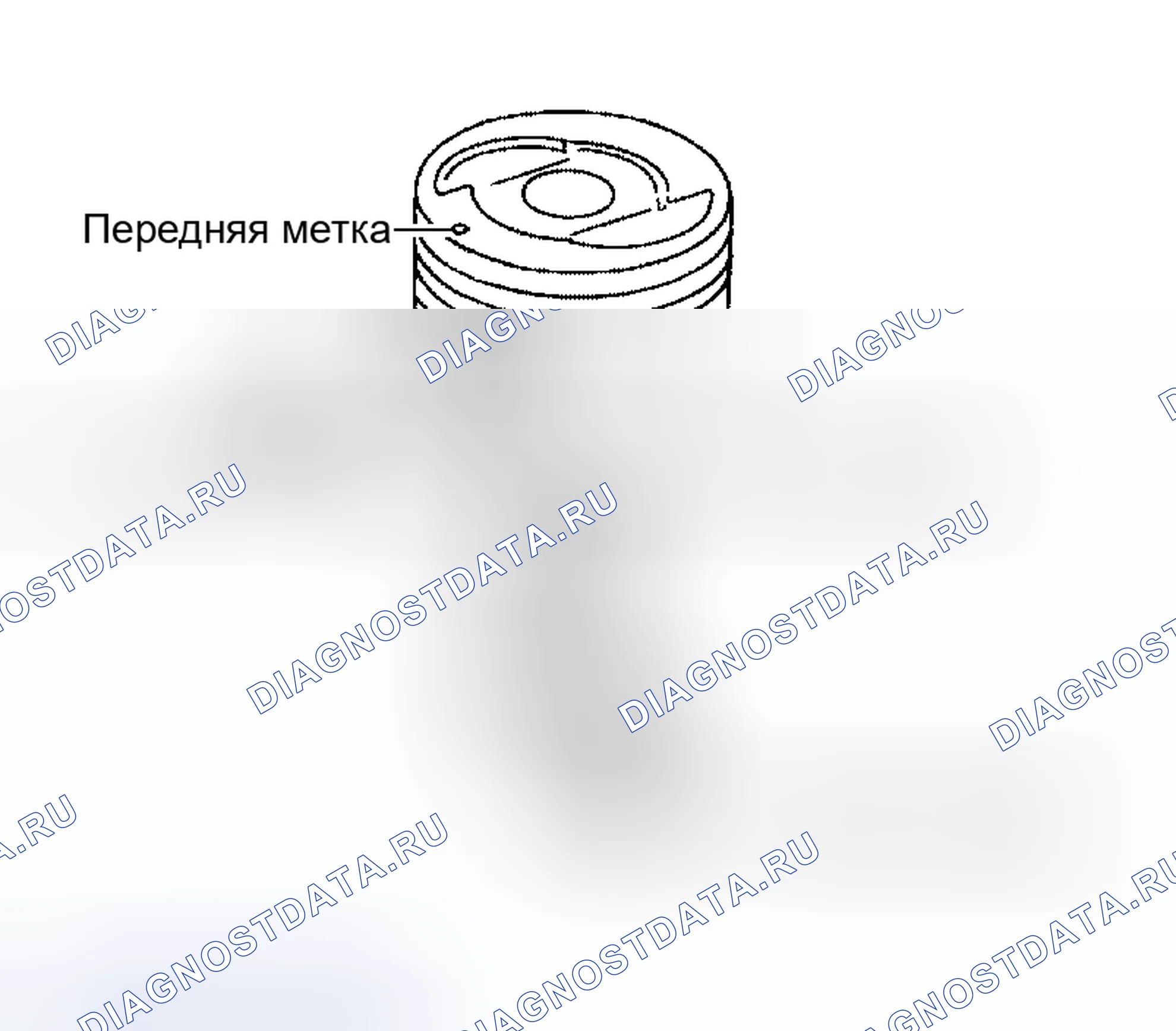 Рис. 395: ПОРШЕНЬ. Honda Odyssey (North America) I