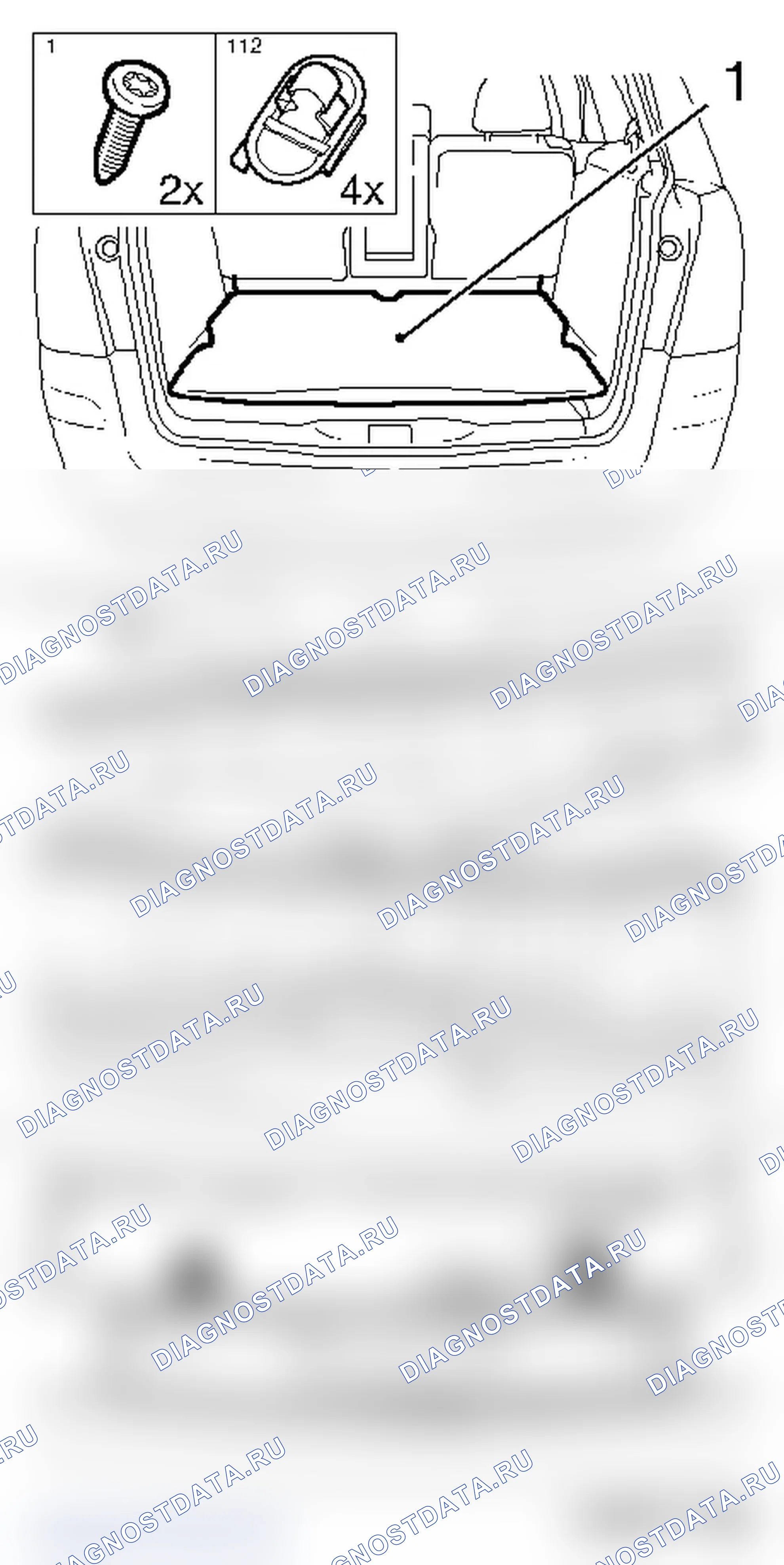 Замена датчика кузова CDC сзади. Opel Zafira B
