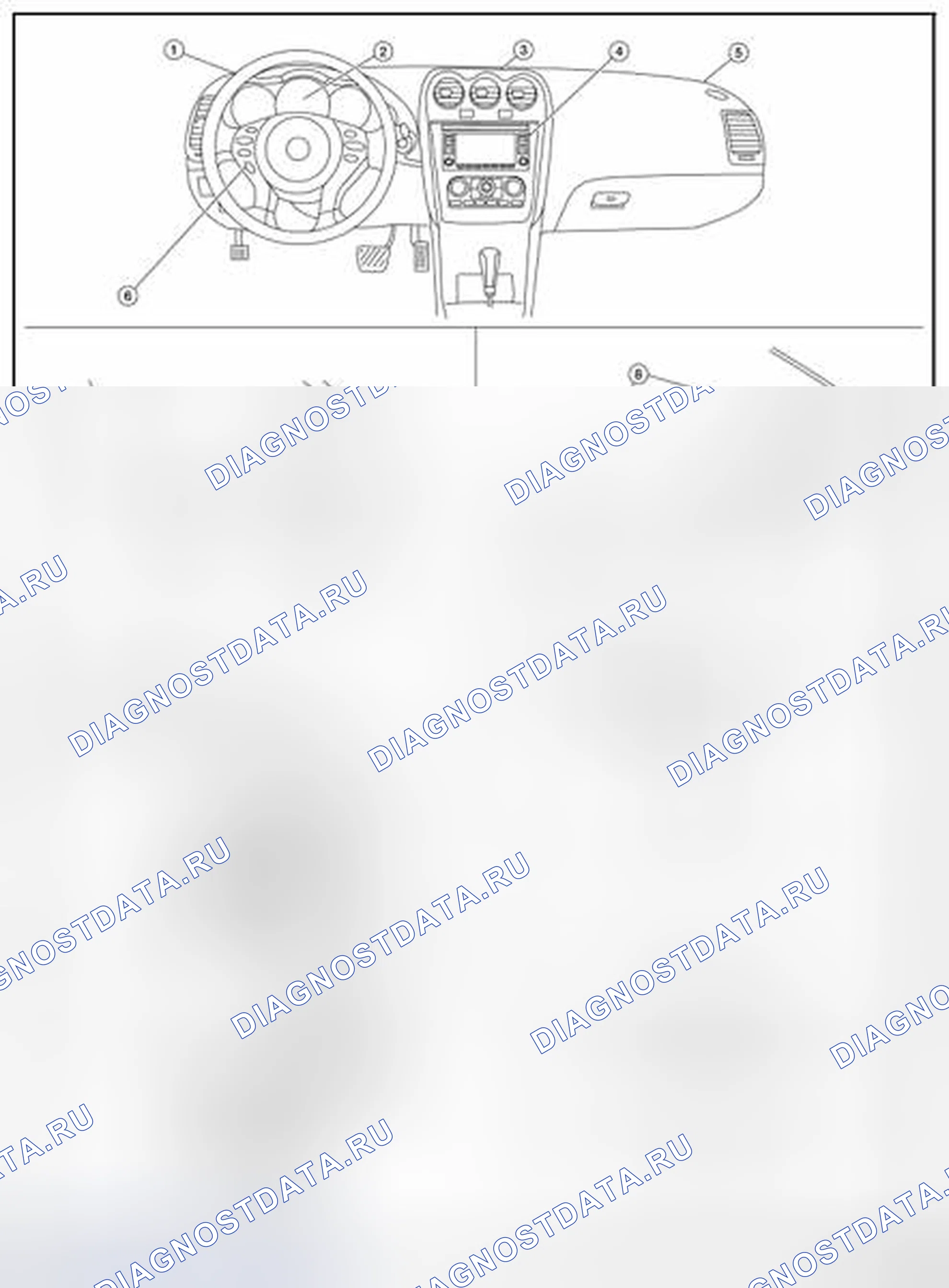 Рис. 547: Расположение компонентов. Nissan Altima L33