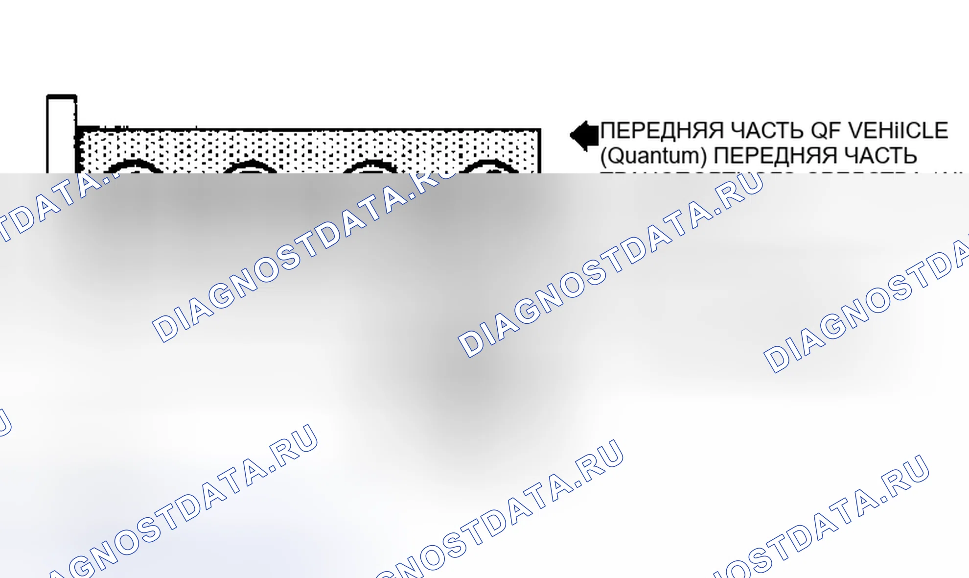Рис. 1: порядок работы цилиндров и вращение распределителя для всех моделей. Volkswagen Golf Mk1
