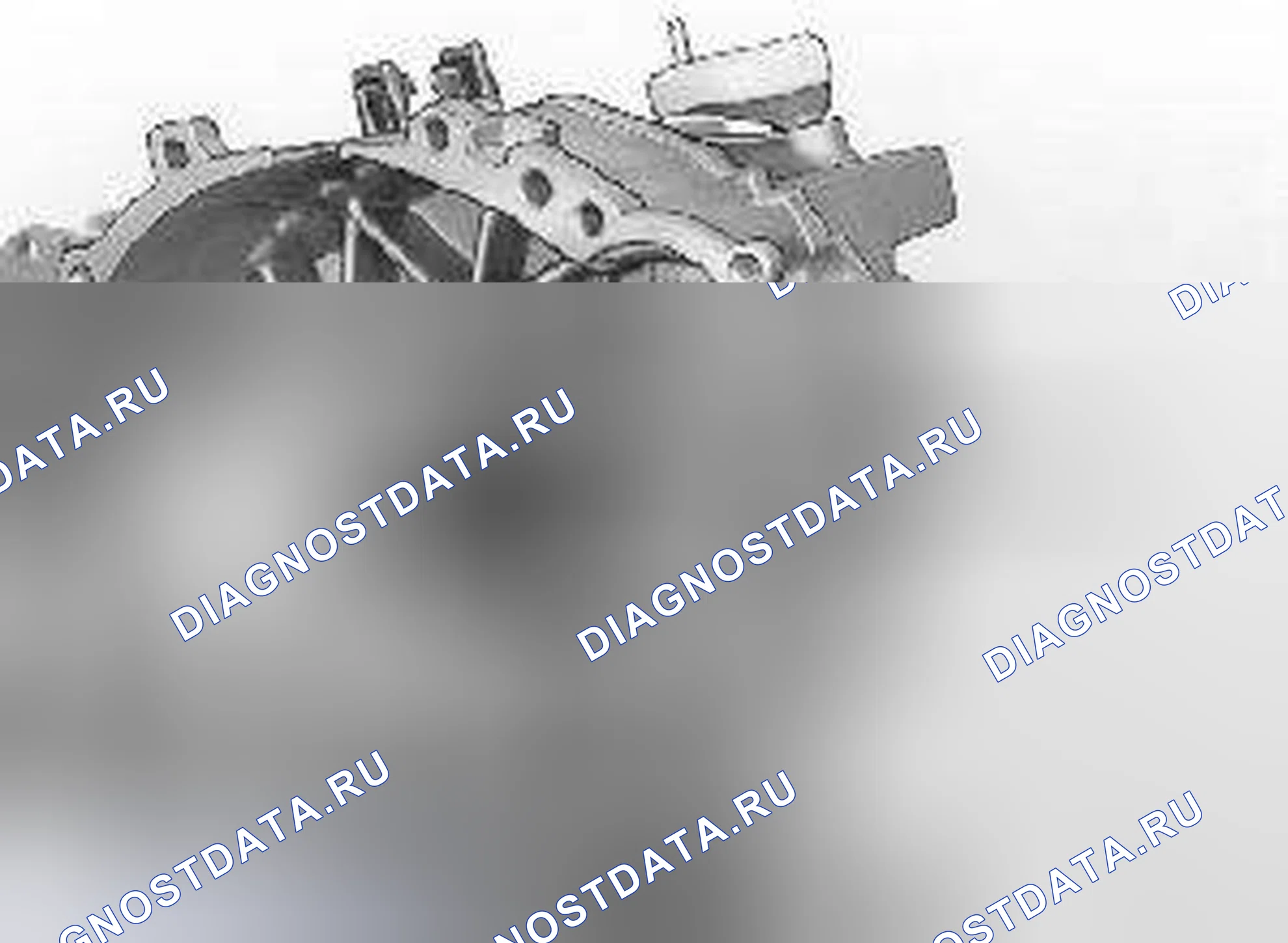 Рис. 1849: Установка вилки сцепления. Volvo C70 I