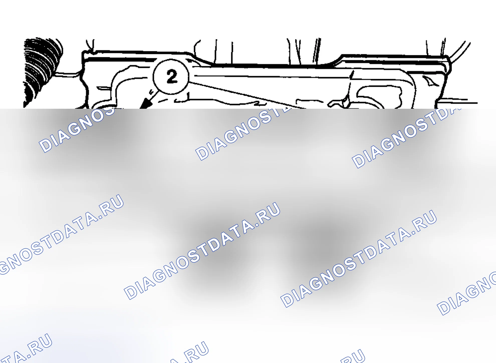 Рис. 2324: Удаление. Ford Pickup F250 Super Duty I