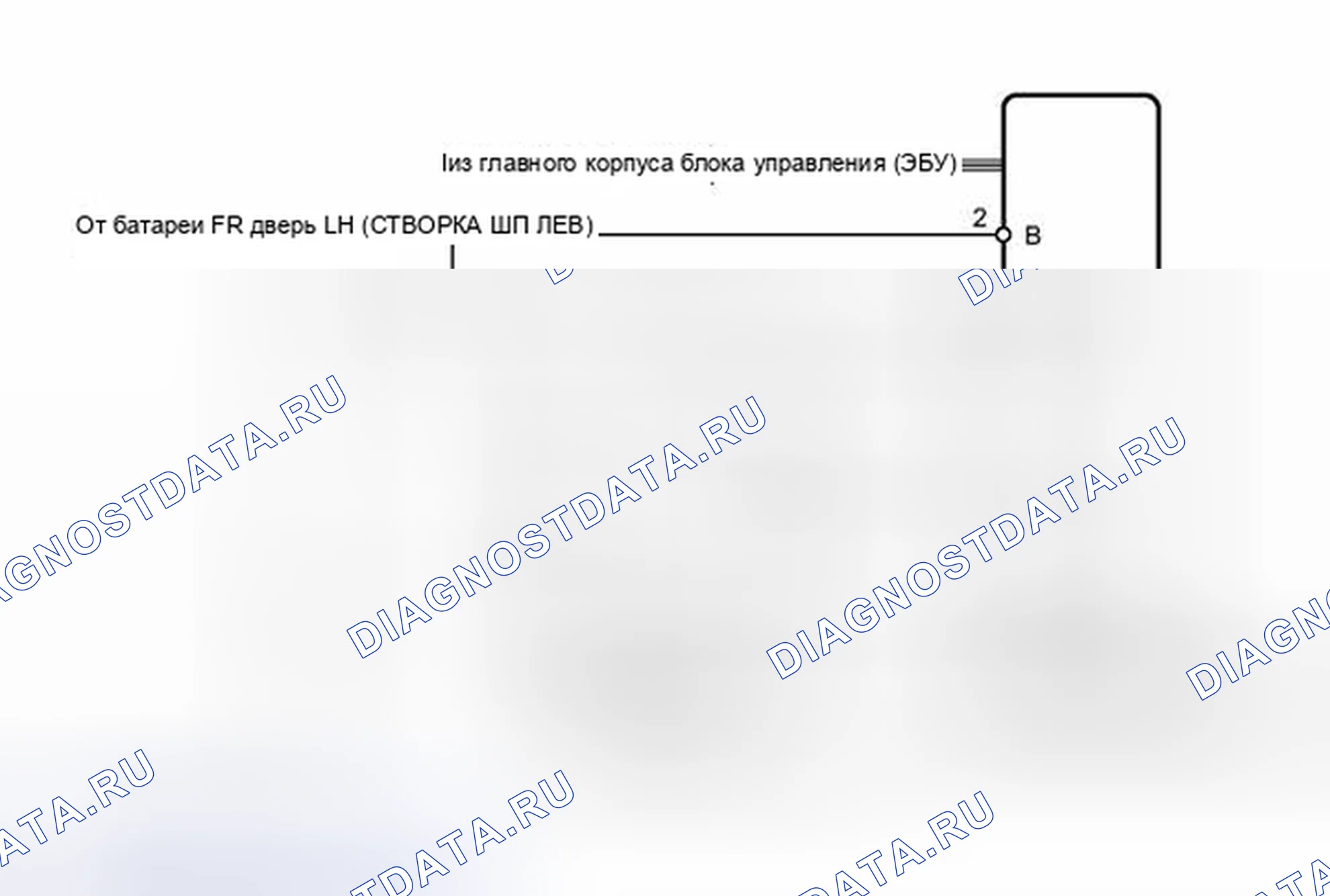 Рис. 132: электросхема. Toyota Land Cruiser 200 рестайлинг