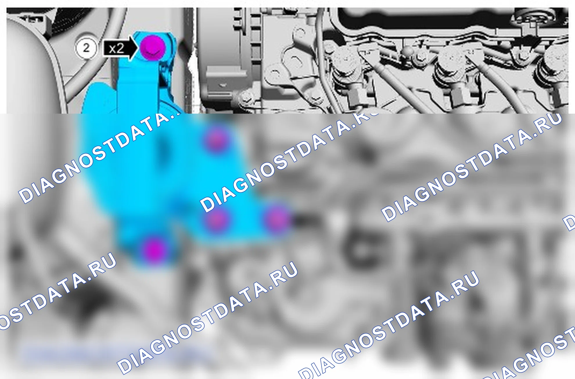 Как установить двигатель. Ford Kuga II