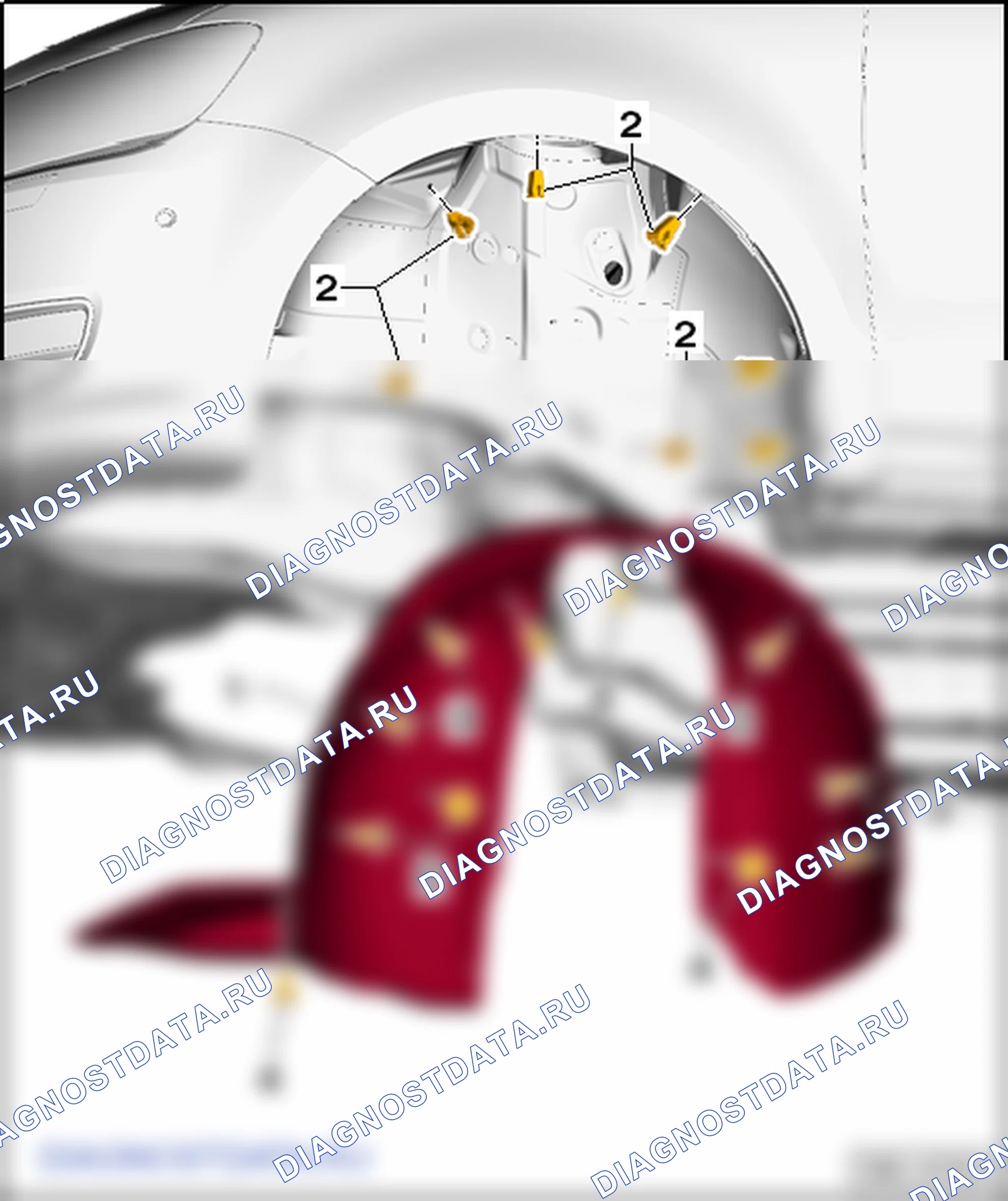 Подкрылок. SEAT Alhambra Ii