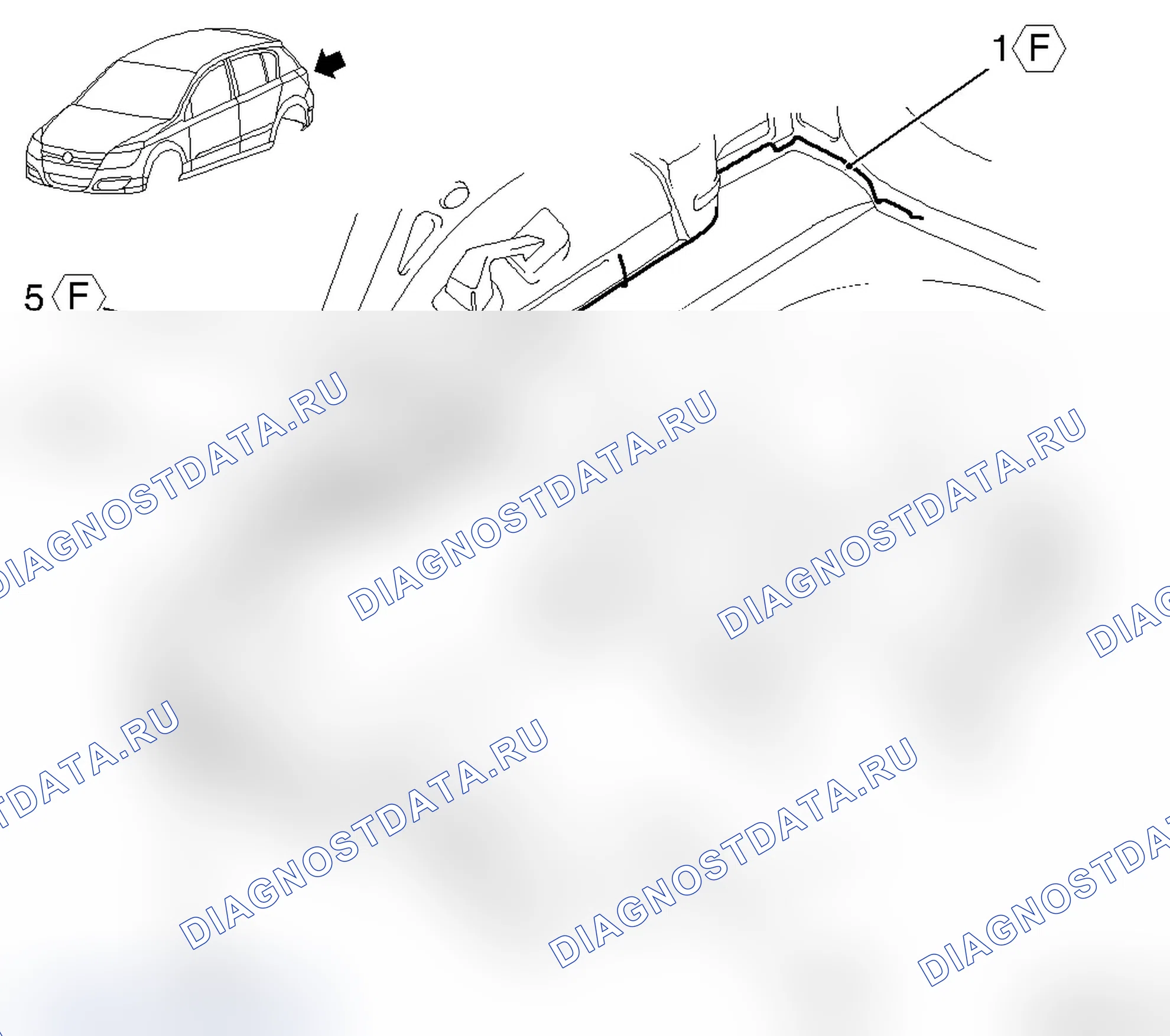 Противокоррозионные мероприятия по уплотнению швов. Opel Astra H