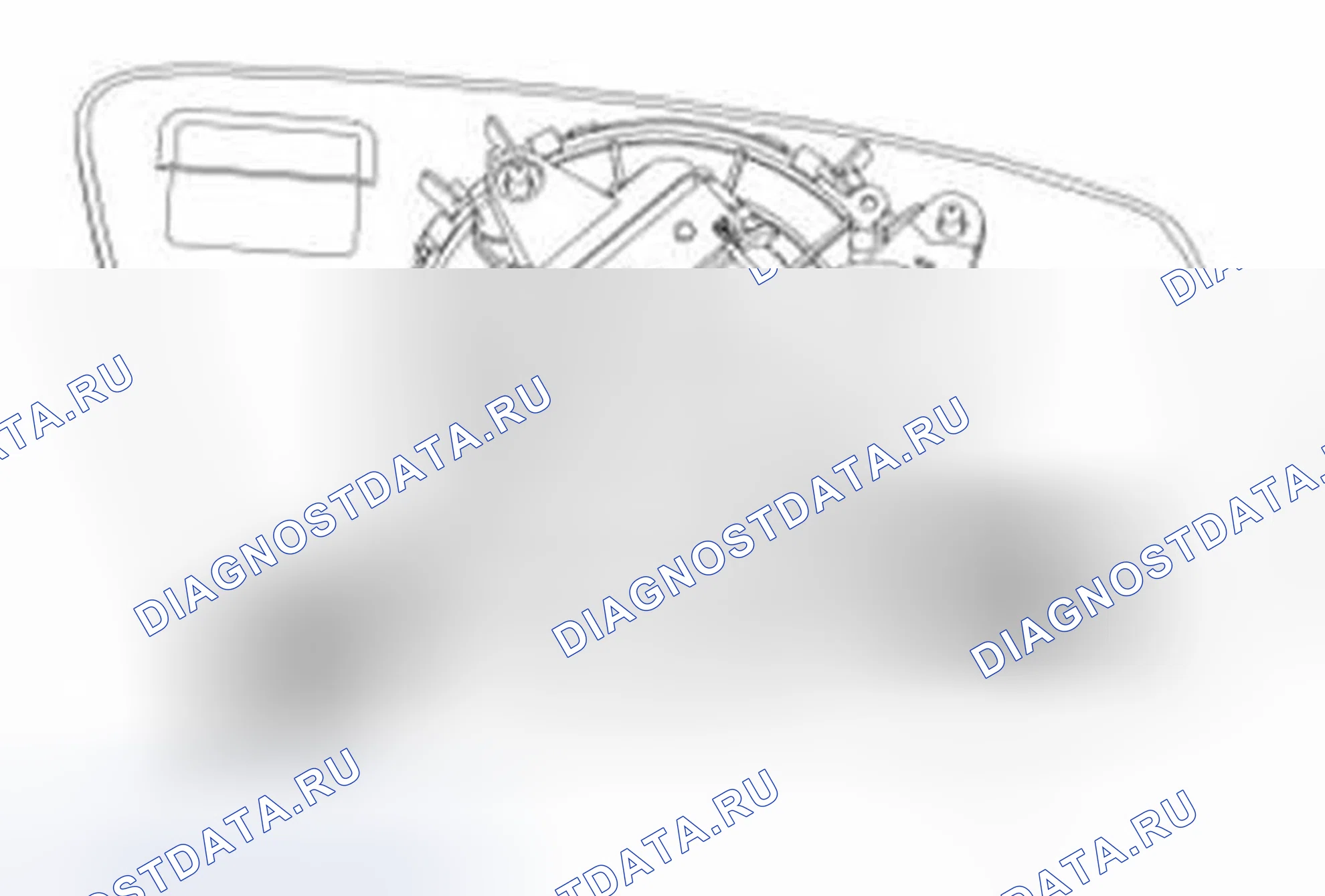 Рис. 3: Демонтаж. Ford Mustang V рестайлинг 2