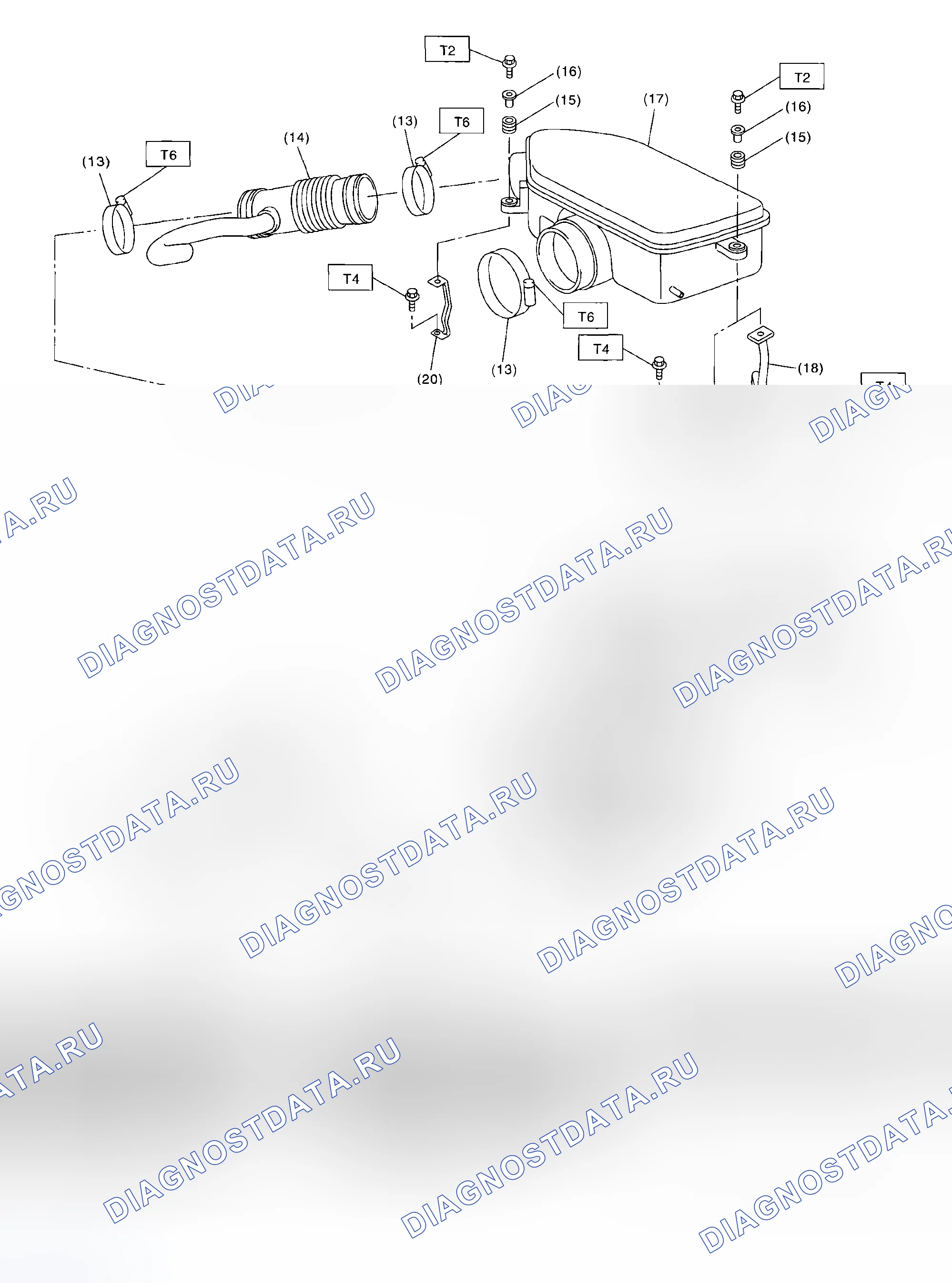 Рис. 1: КОМПОНЕНТЫ. Honda WR-V I
