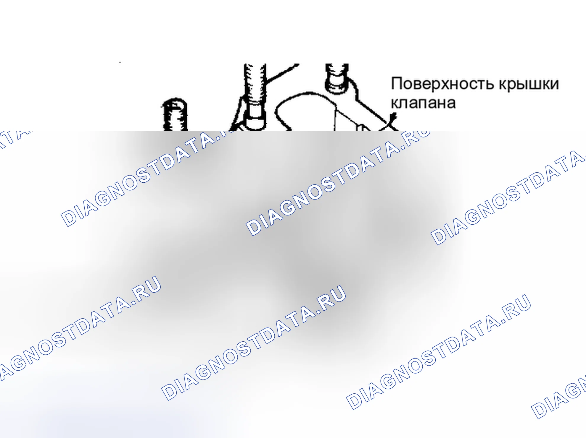 Рис. 14: СЕДЛА КЛАПАНОВ. Volkswagen Fox G1