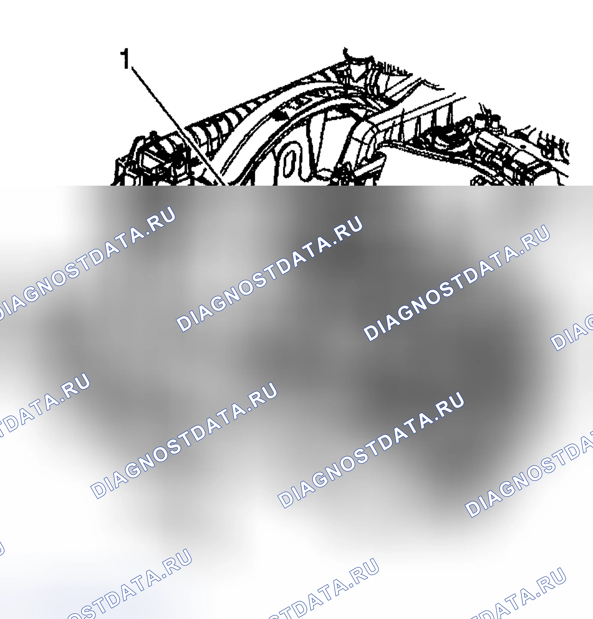 Рис. 42: Порядок демонтажа. Chevrolet TrailBlazer I