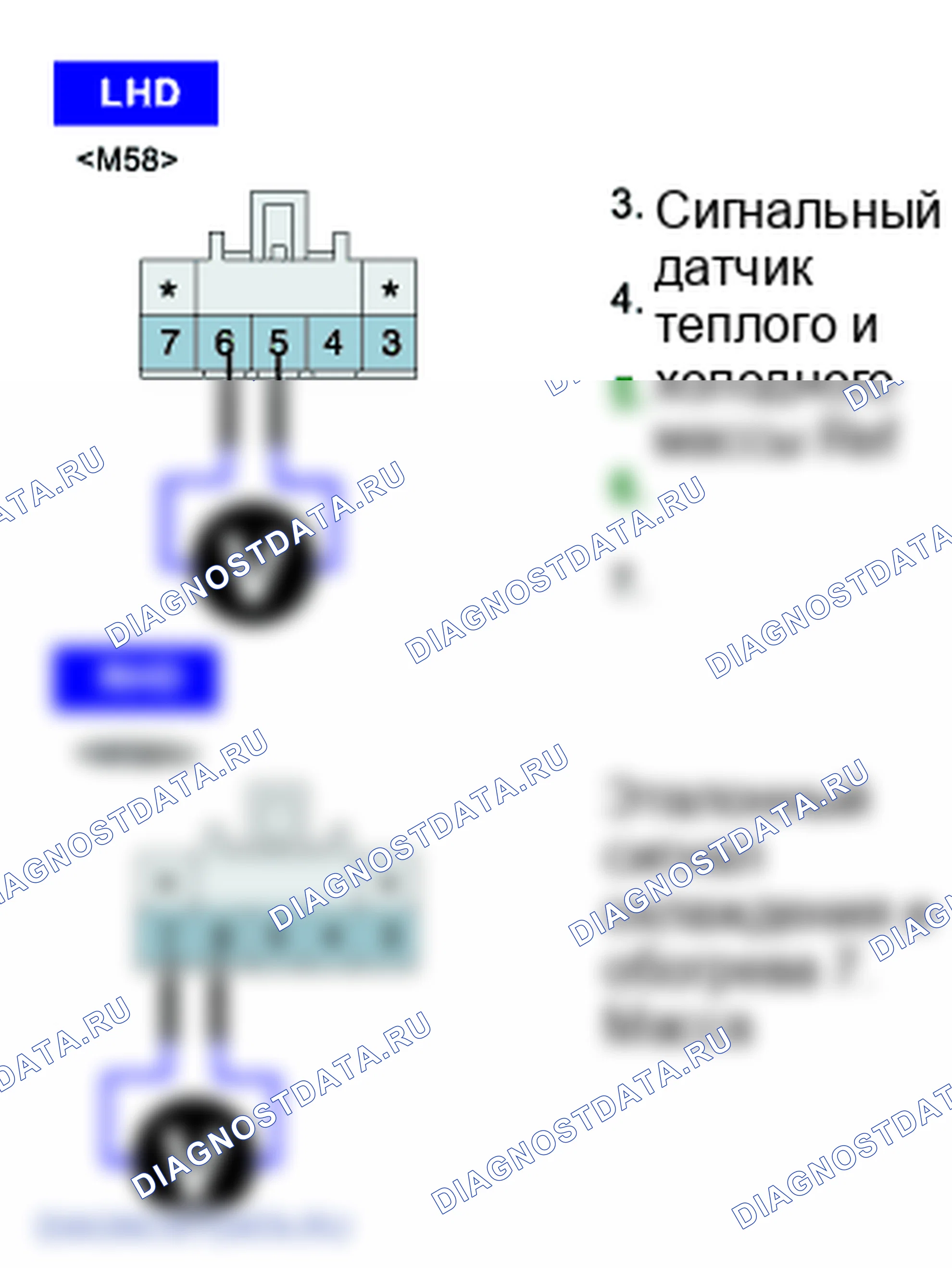B2415: Двигатель смешивания воздуха (водитель). Hyundai Santa Fe CM