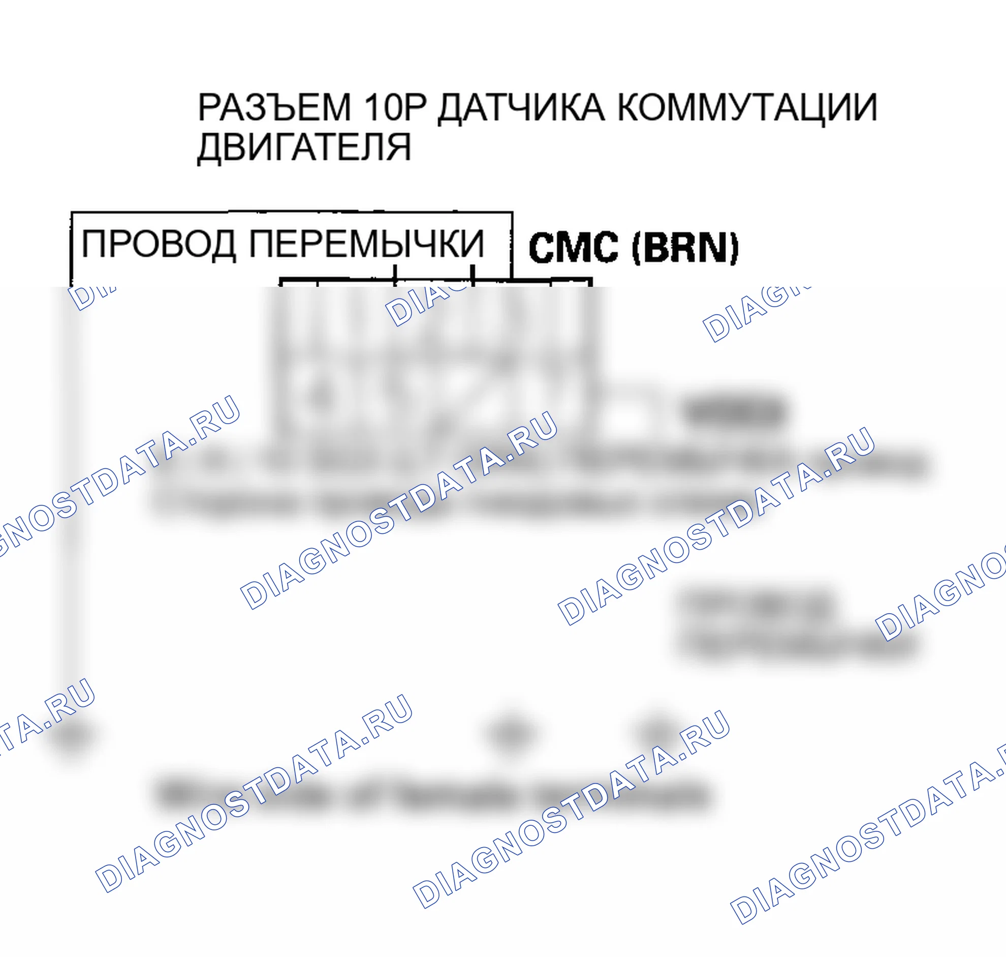 Рис. 457: расшифровка кода ошибки P1564 (54): Коммутационный датчик двигателя C Цепь высокого входного сигнала. Honda Insight I