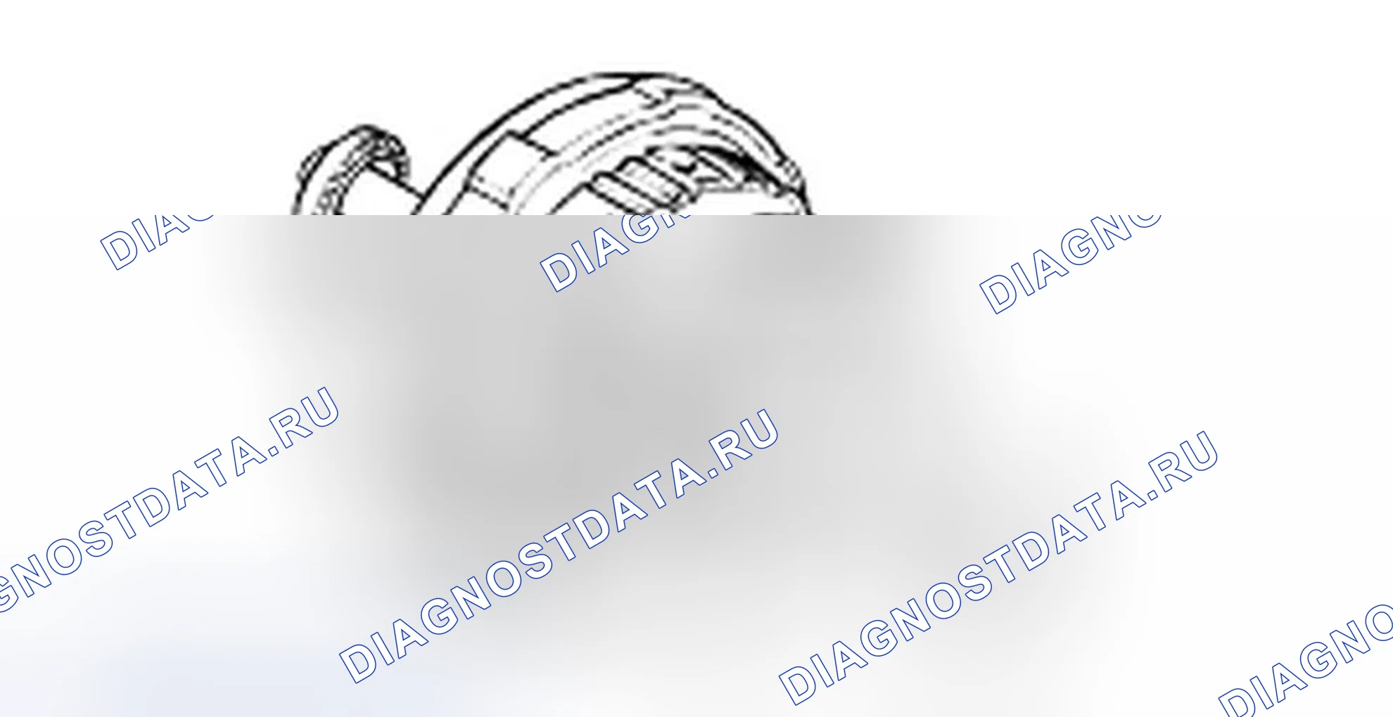 Сборка муфты реверса и овердрайва. Hyundai H-1 A1