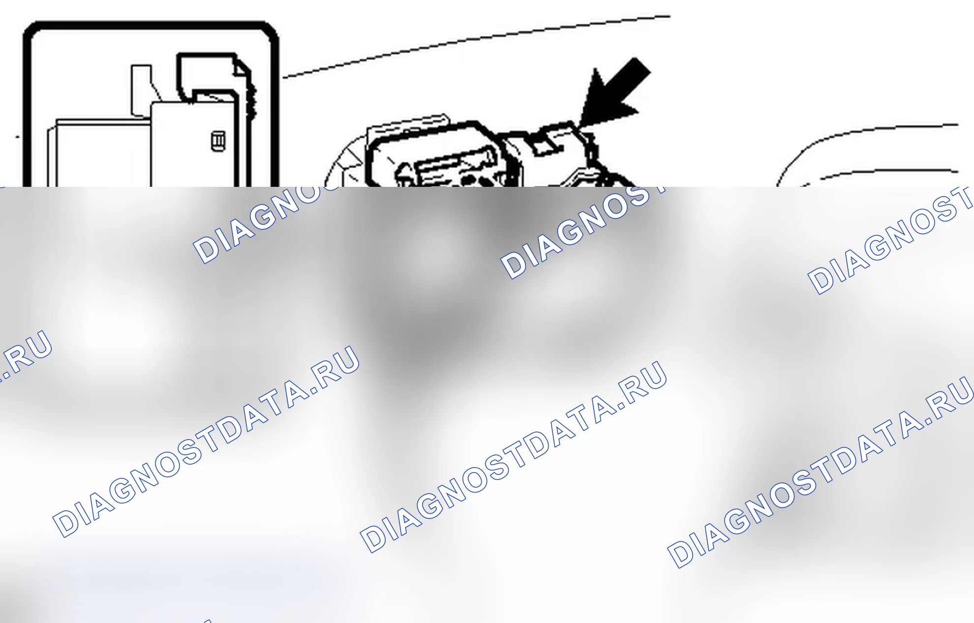 Рис. 40: ДЕМОНТАЖ. Toyota Prius PHV pre-III