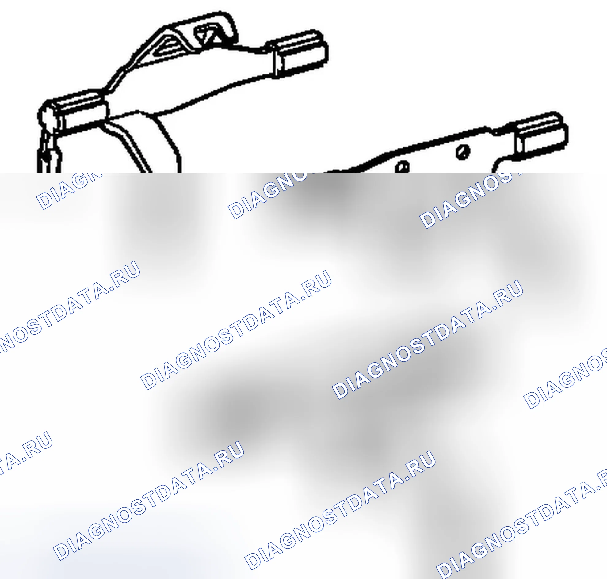 Рис. 8: Очистка и проверка вилки переключения передач. Chevrolet HHR I