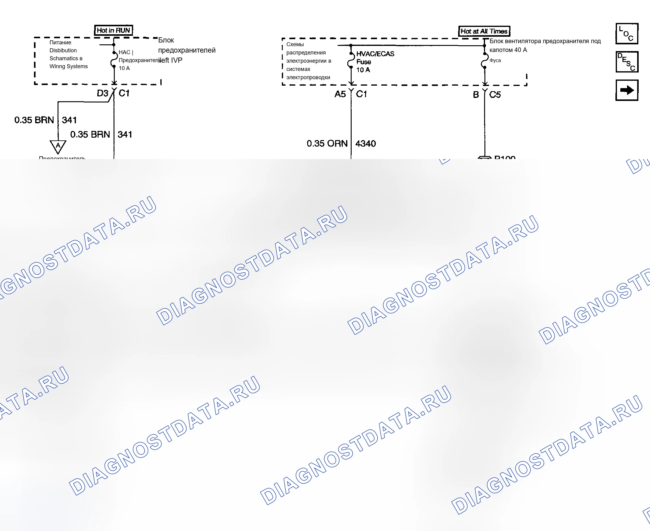 Рис. 5: Принципиальные и маршрутные схемы. Chevrolet Suburban K2500 GMT800