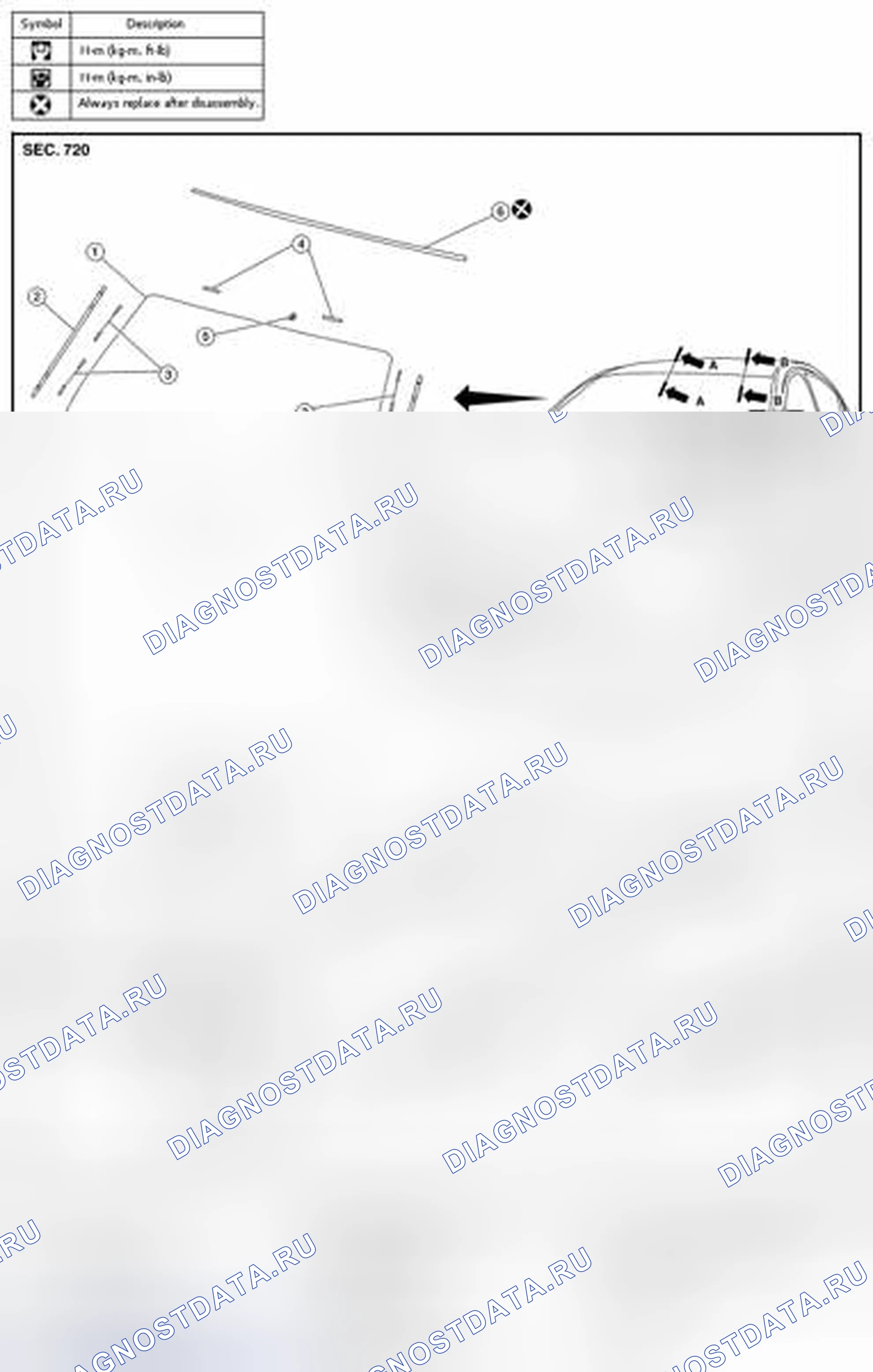 Рис. 25: Разнесенный вид. Nissan Altima L33