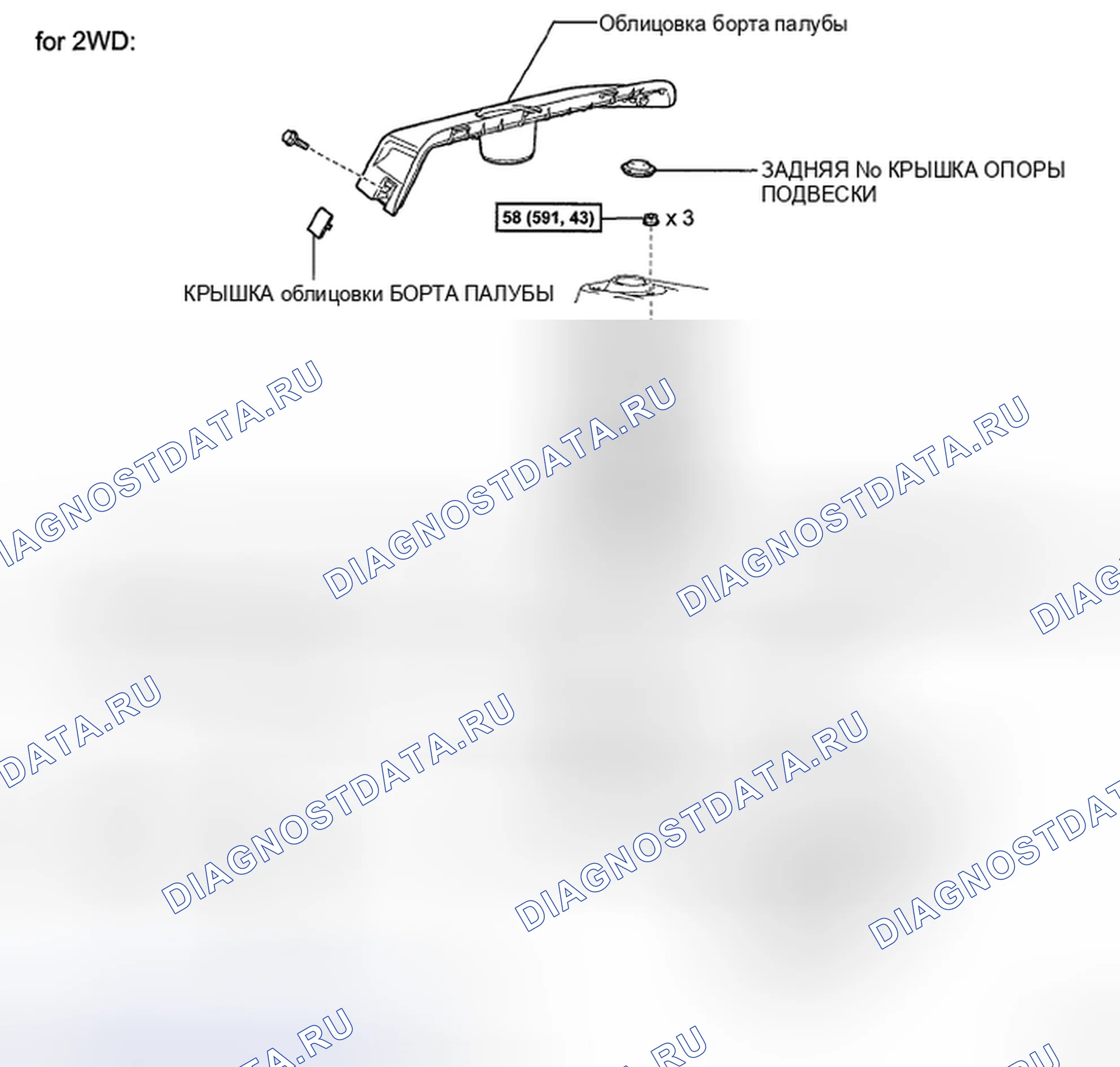 Рис. 83: КОМПОНЕНТЫ. Toyota Highlander II