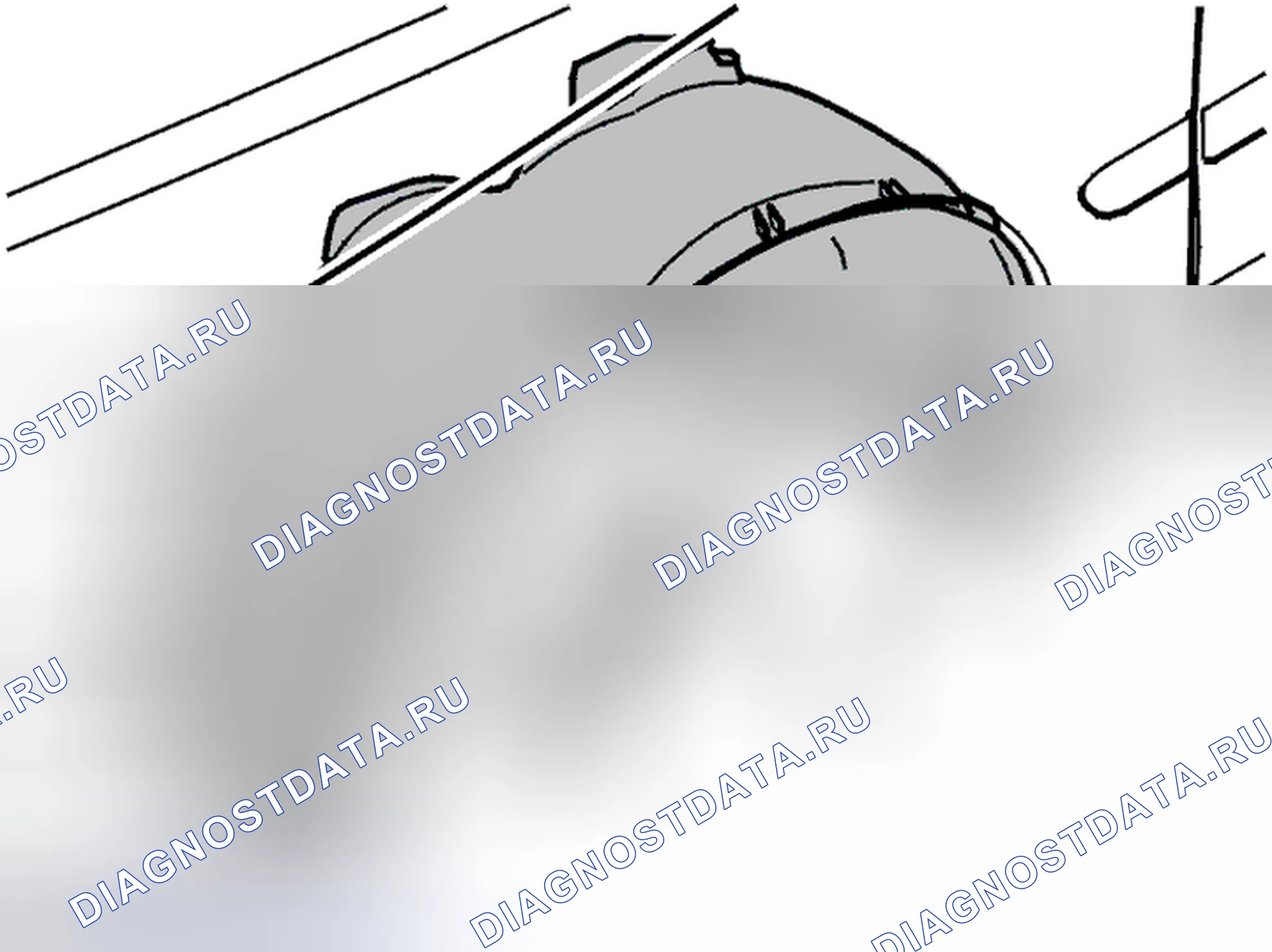 Рис. 45: Снятие подкрылка. Volvo S60 I рестайлинг