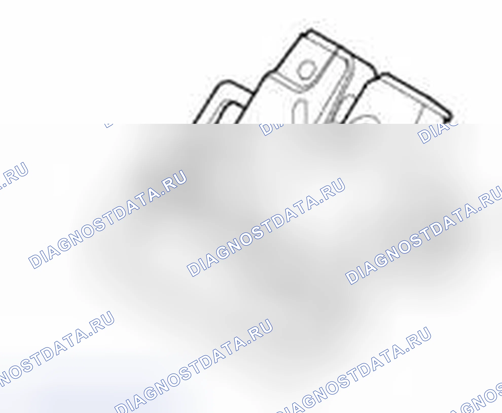 Рис. 15: ЗАЩЕЛКА ЗАДНЕГО ОКНА. Land Rover Range Rover Sport I