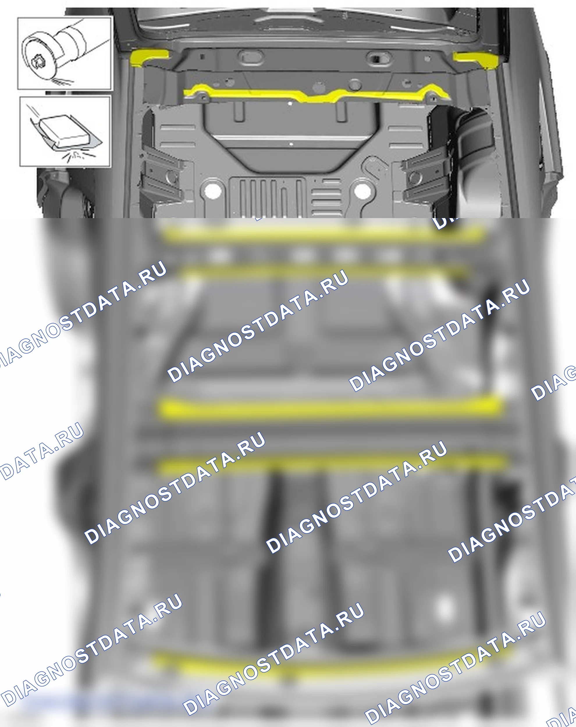 Как снять и установить панель крыши. Ford Edge II