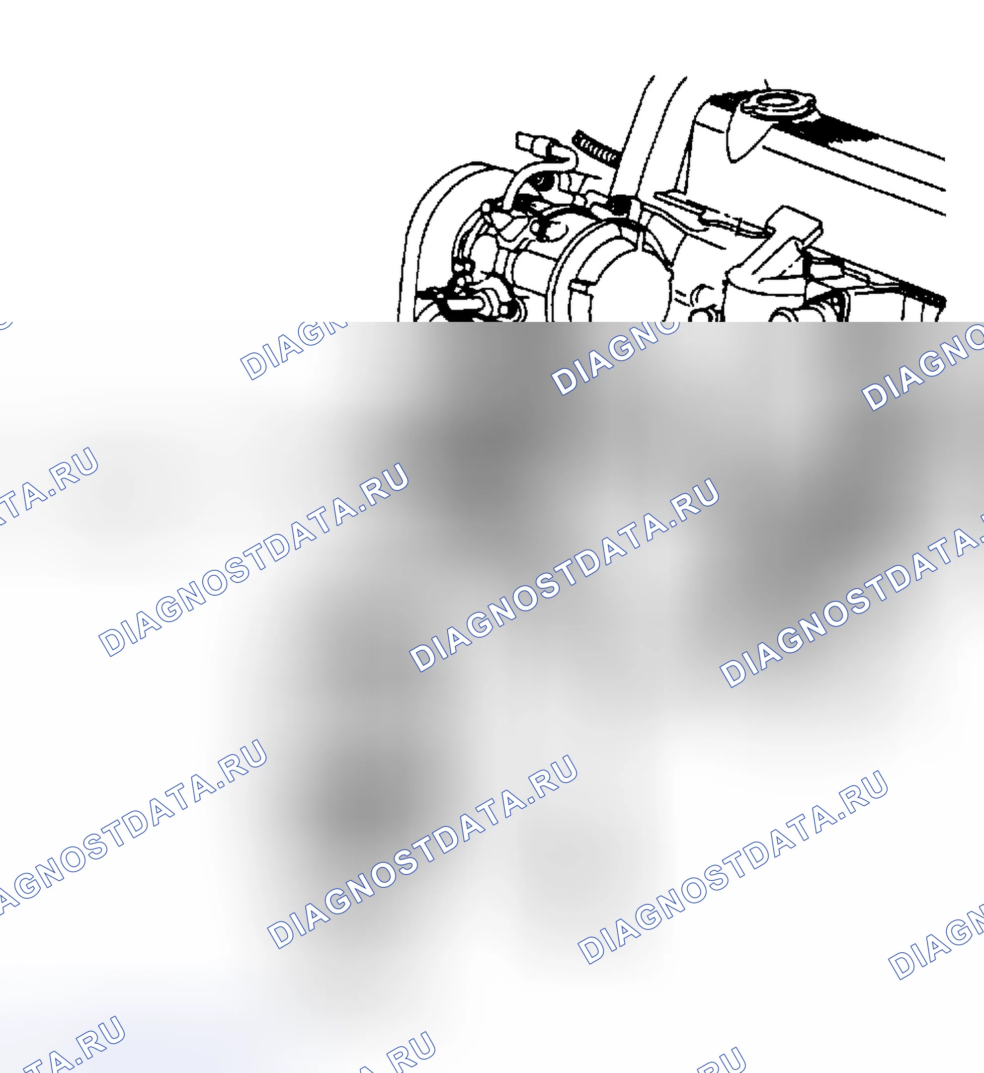 Рис. 181: CH4 (2 из 5) - Расположение выводов генератора переменного тока. Dodge Dakota Shelby 