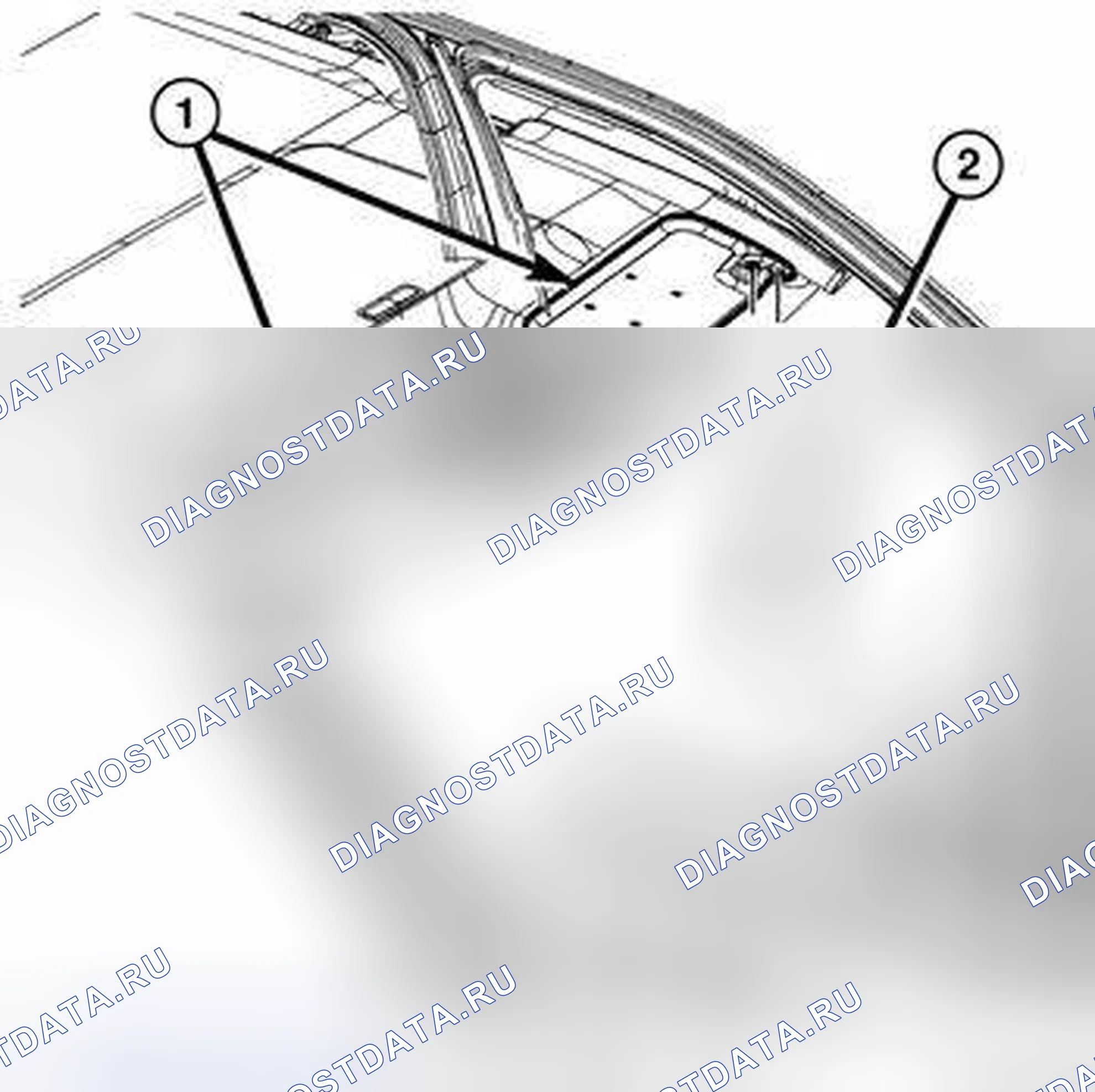 Рис. 171: Стандартная кабина. RAM Pickup 2500 