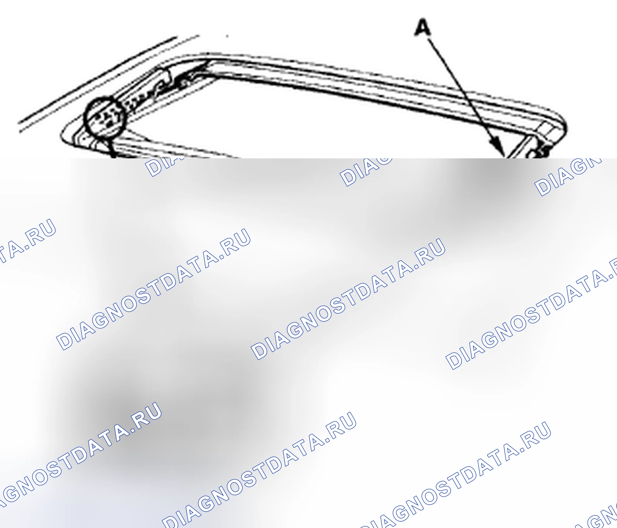 Рис. 9: Замена дренажного канала. Acura CSX I