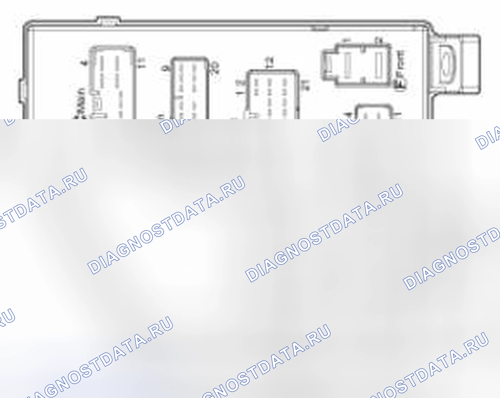 Рис. 43: Реле лампы опасности. Geely Vision X3 Pro I