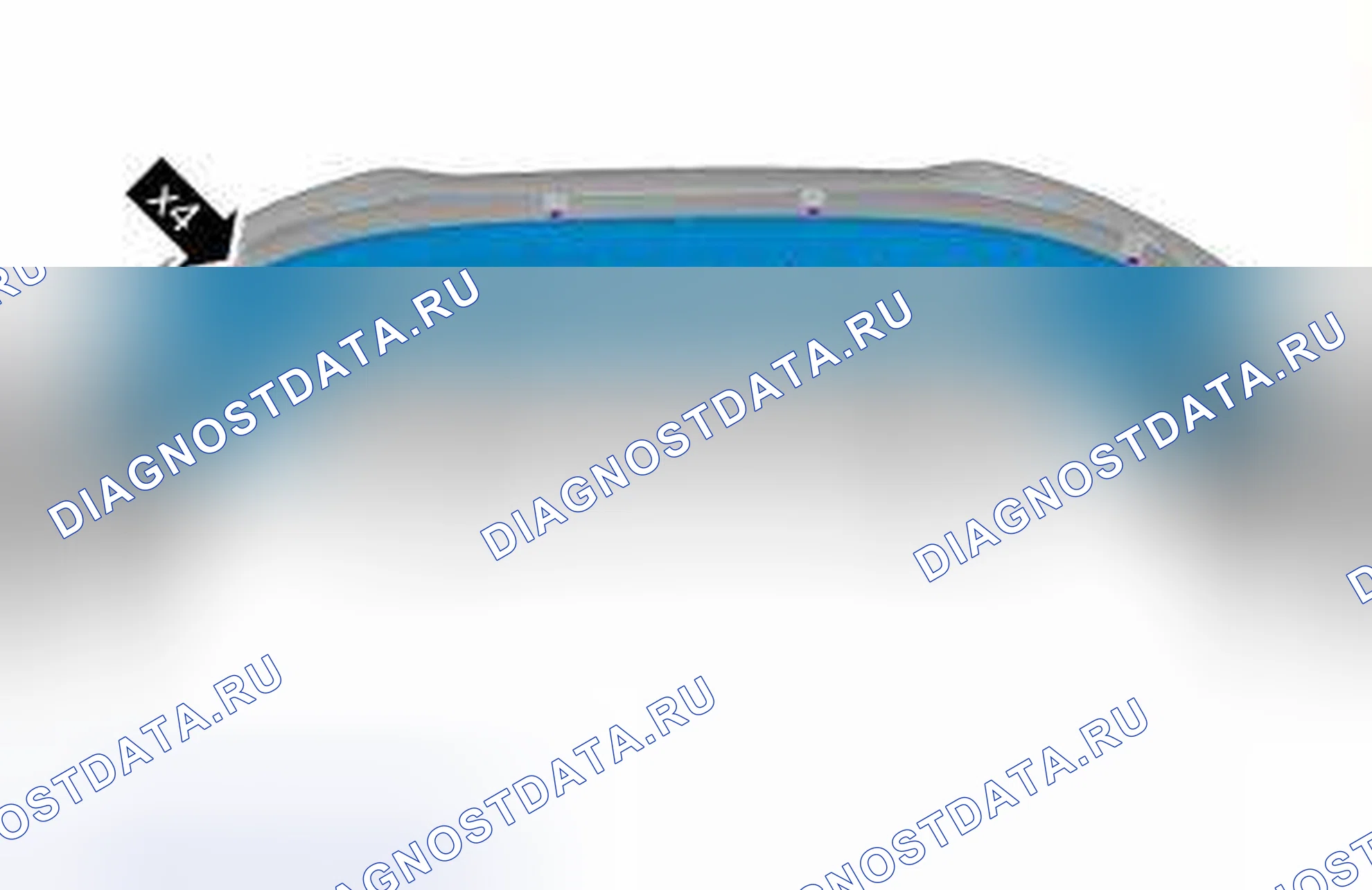 Рис. 387: Транспортные средства без дефлекторов воздуха под кузовом. Volvo S60 I