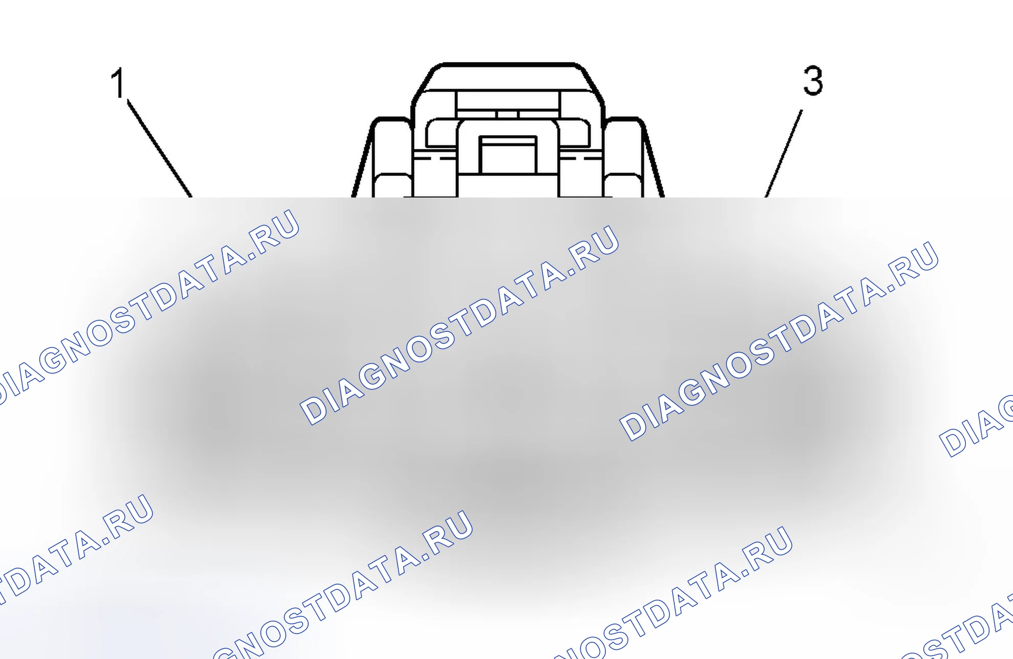 Рис. 113: Переключатель фар. Chevrolet Aveo I рестайлинг