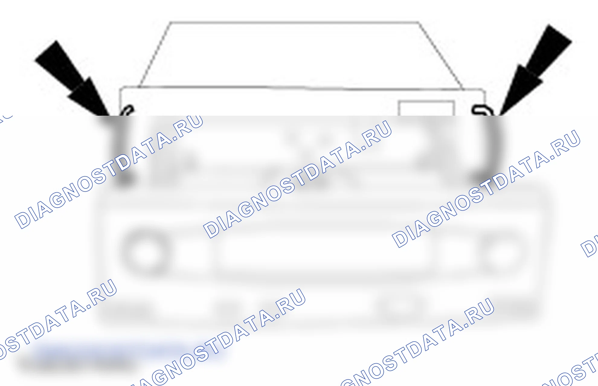 Как снять и установить тахограф. Ford Transit VII