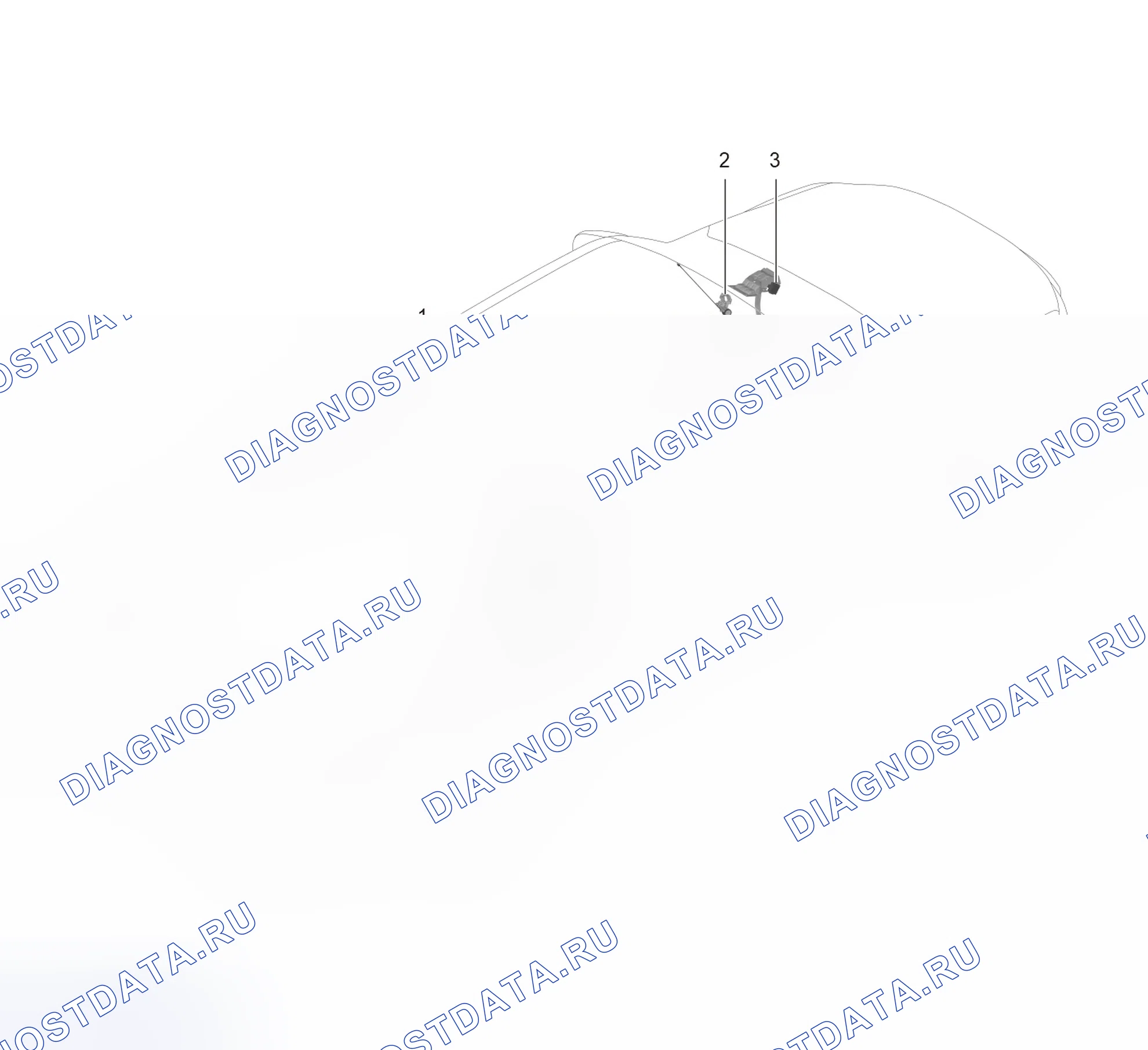 Схема расположения противоугонной системы — Great Wall Wingle-7. Great-Wall Wingle 7 I
