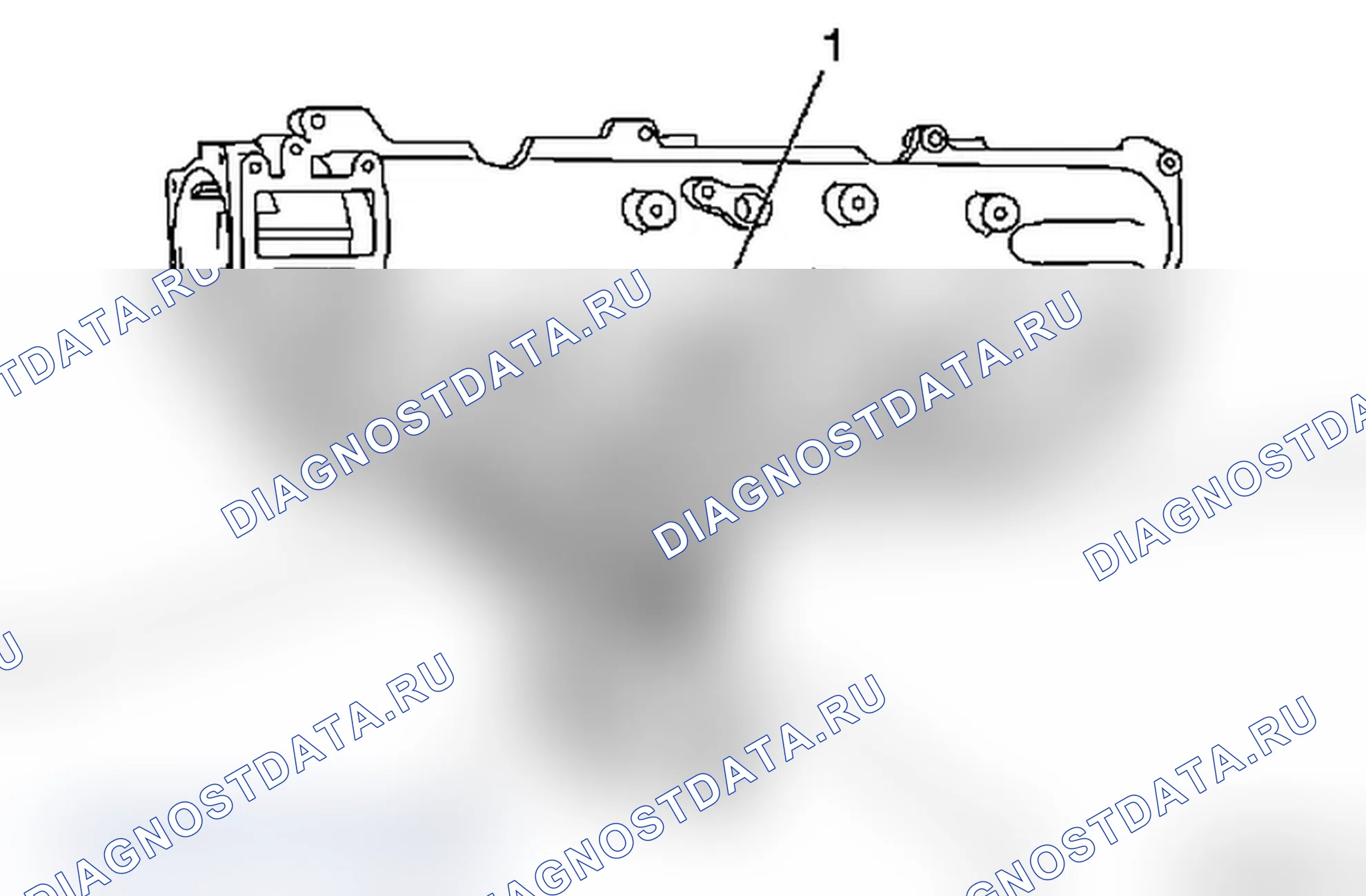 Впускной коллектор - дизельный двигатель Z 19 DTH DOHC. Opel Vectra C