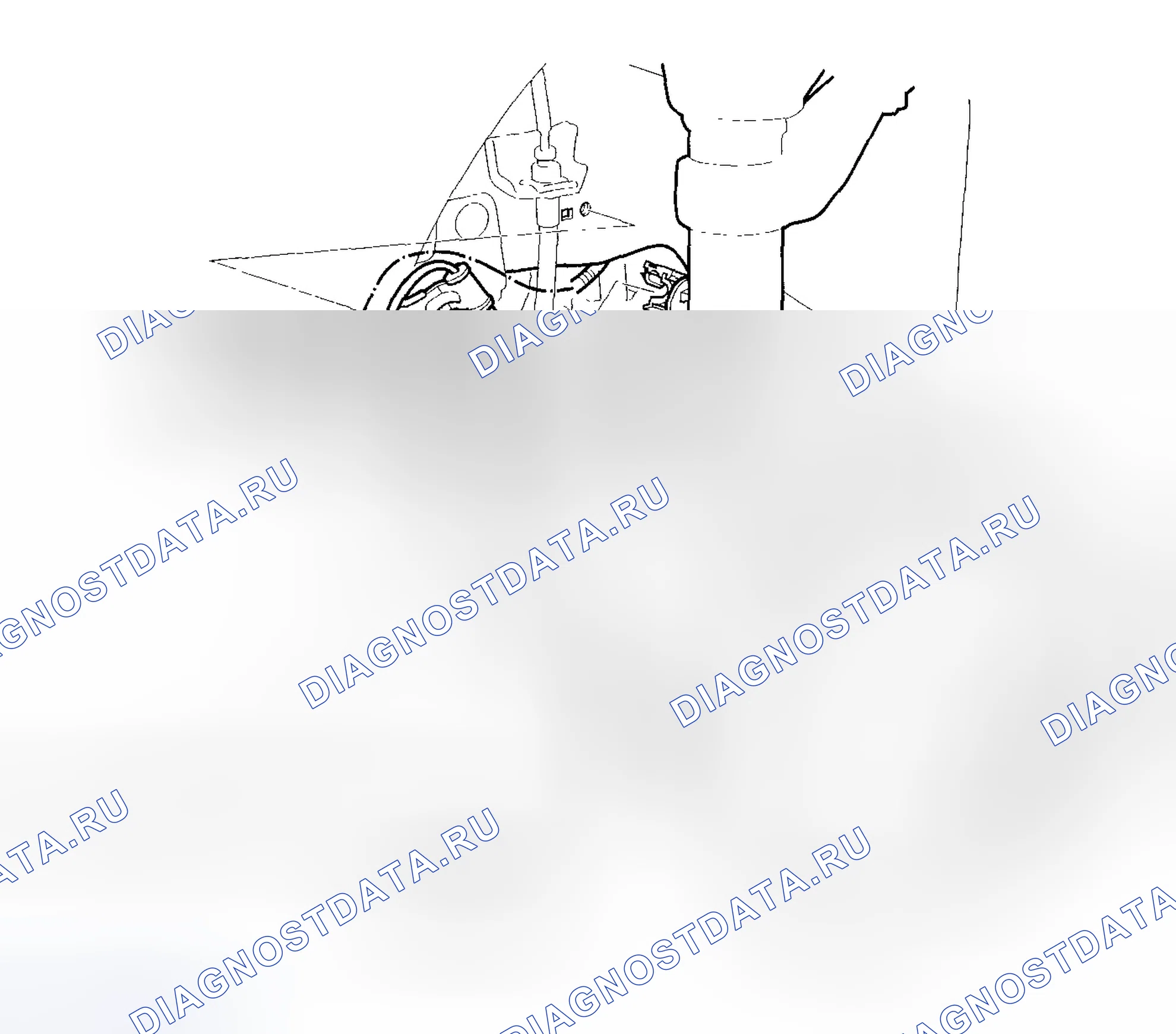 Рис. 55: Замена датчика колеса. Honda CR-V II рестайлинг